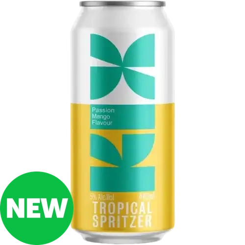 Checkers Sixty60 | KIX Passion Mango Flavour Tropical Spritzer Can