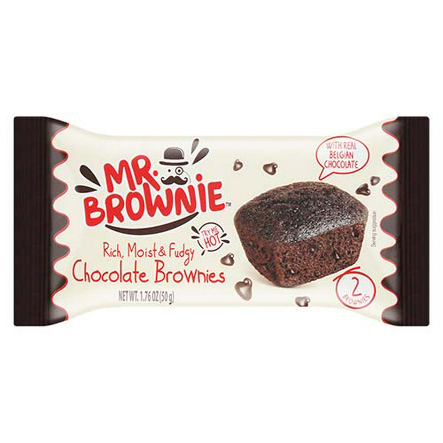 Image of Mr. Brownie Mini Chocolate Brownies 2 Pack