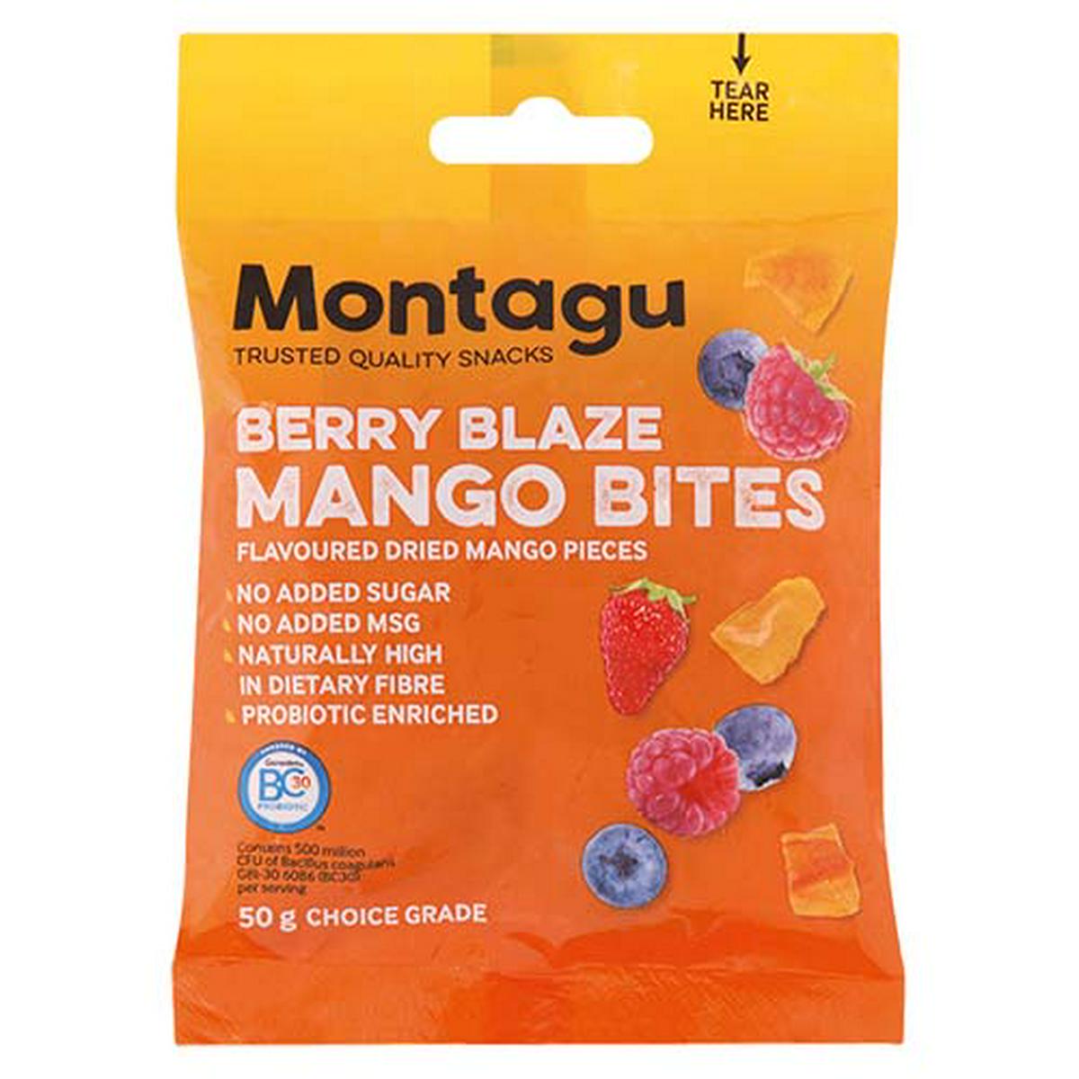 Checkers Sixty60 | Montagu Berry Blaze Mango Bites 50g