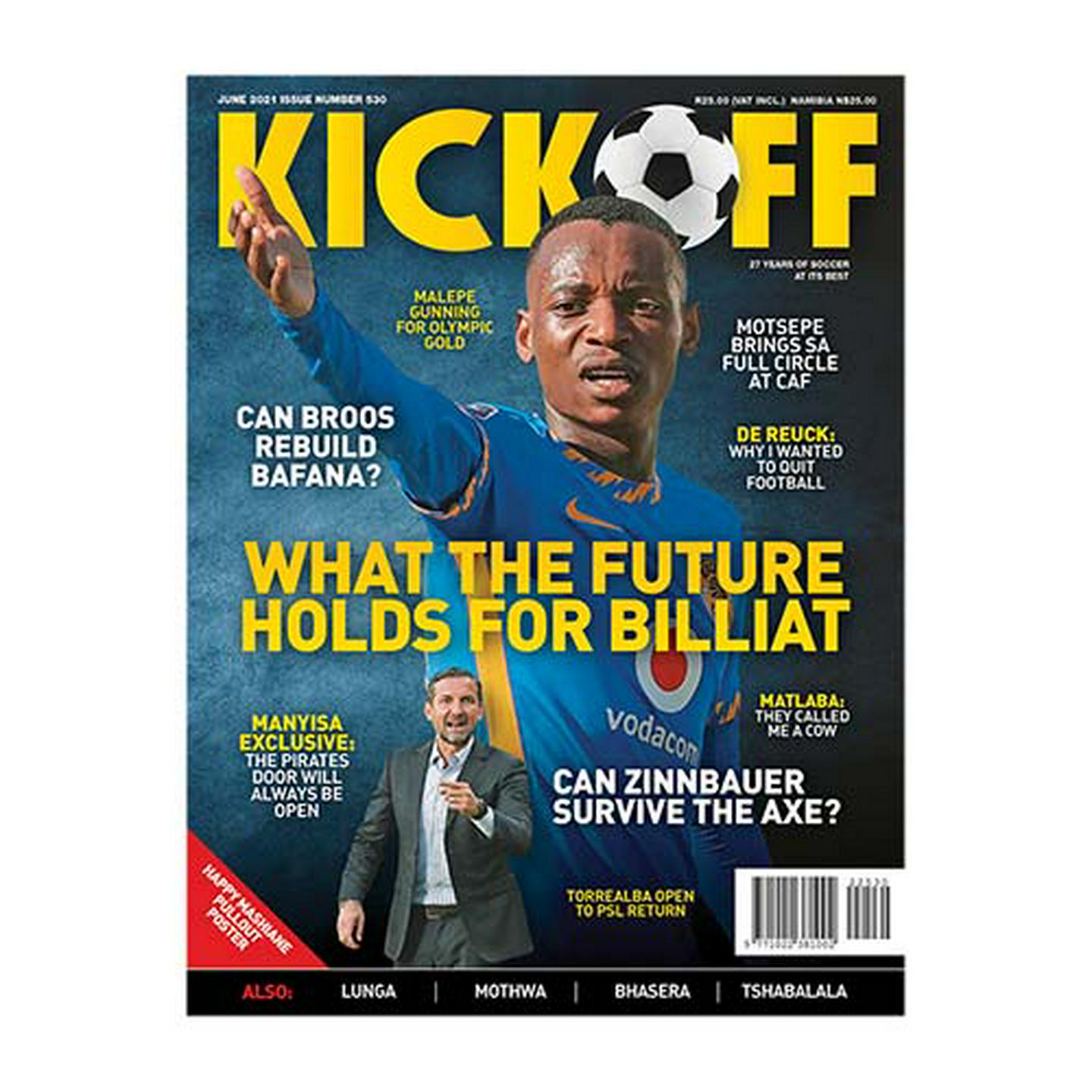 Image of Kick Off Monthly Soccer Magazine