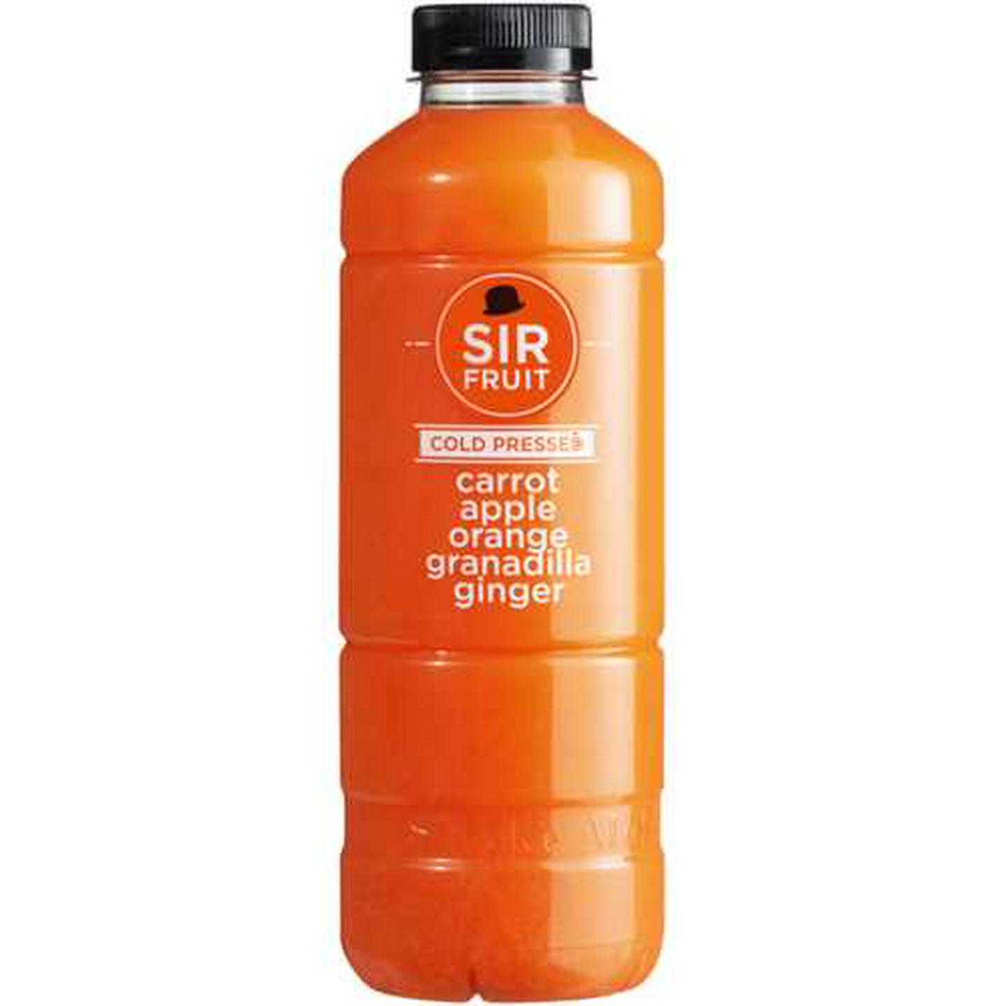 Image of Sir Fruit Cold Pressed Carrot Apple Orange Granadilla Ginger 750ml