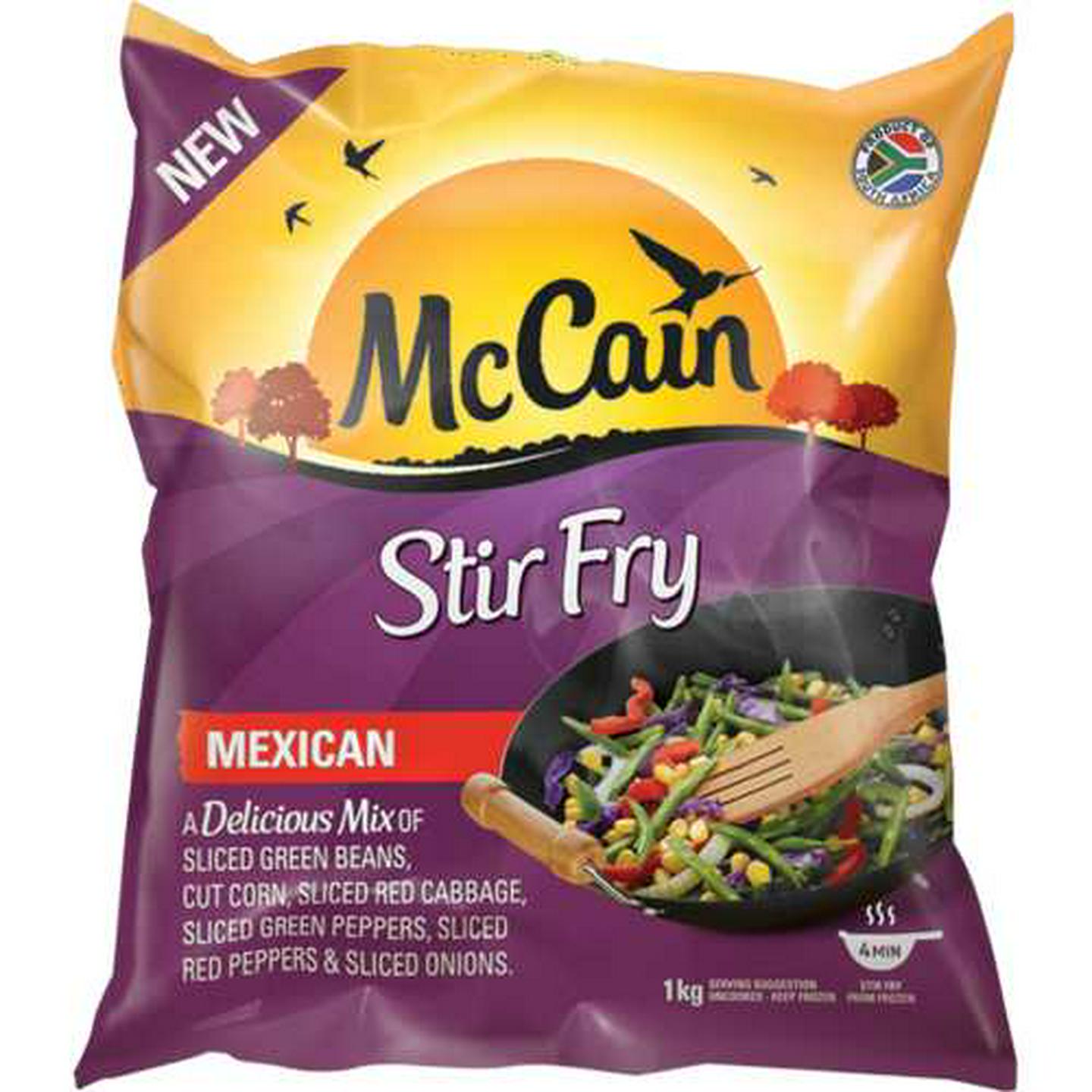 Image of McCain Frozen Mexican Stir Fry Vegetables 1kg