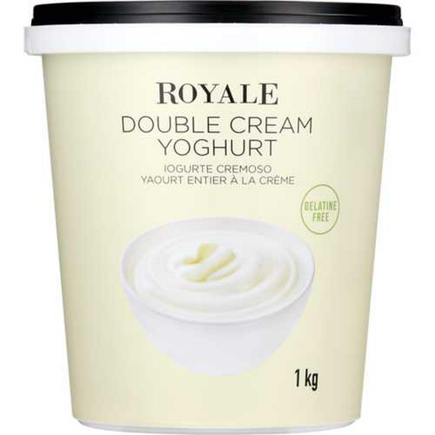 Image of Royale Double Cream Fruit Yoghurt 1kg
