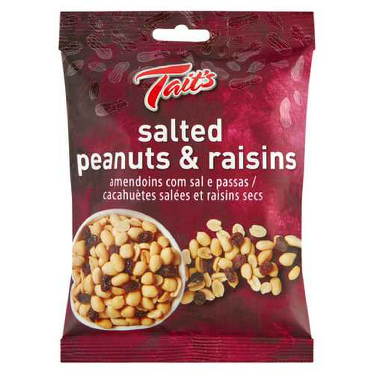 Checkers Sixty60 | Tait's Salted Peanuts & Raisins 150g