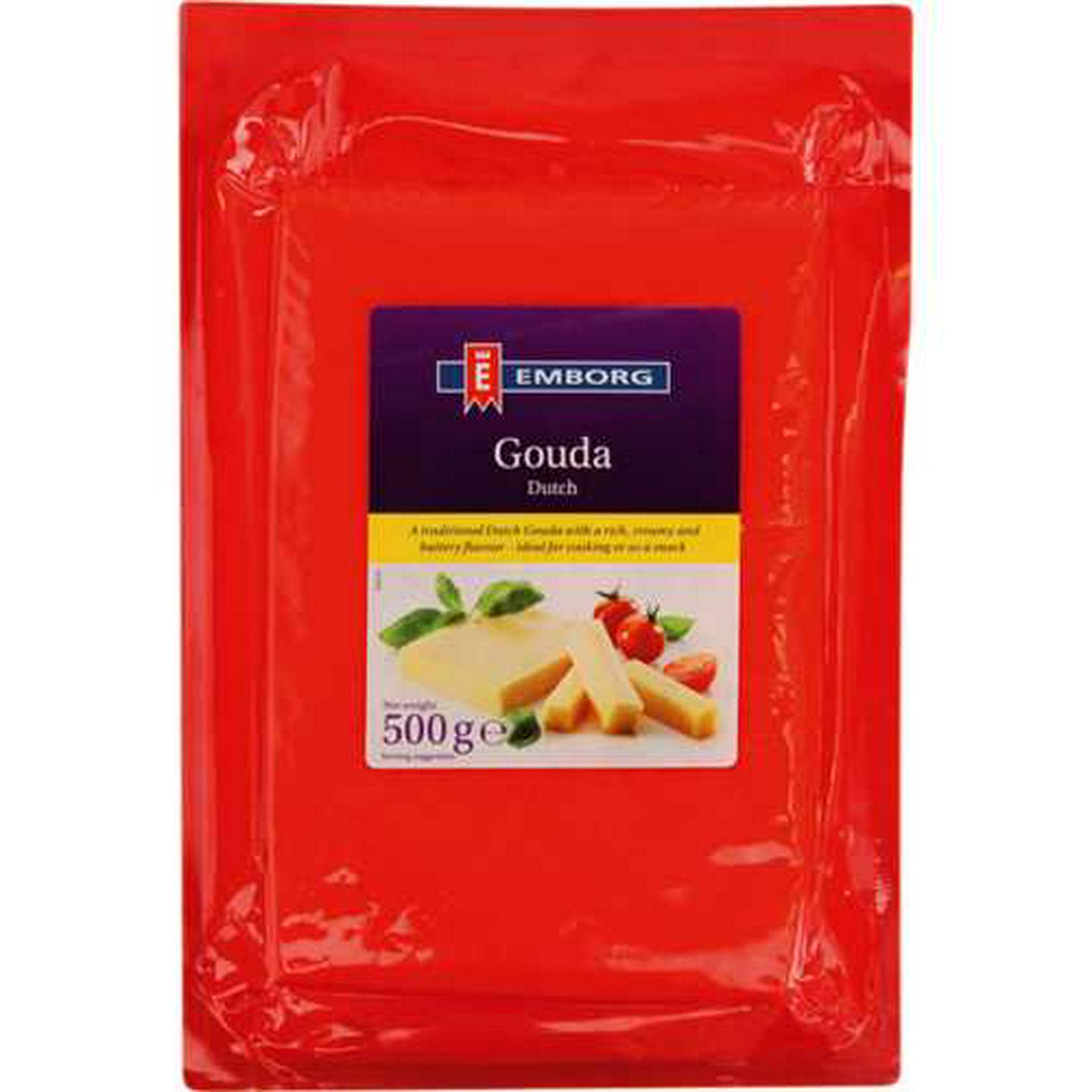 Image of Emborg Dutch Gouda Cheese 500g