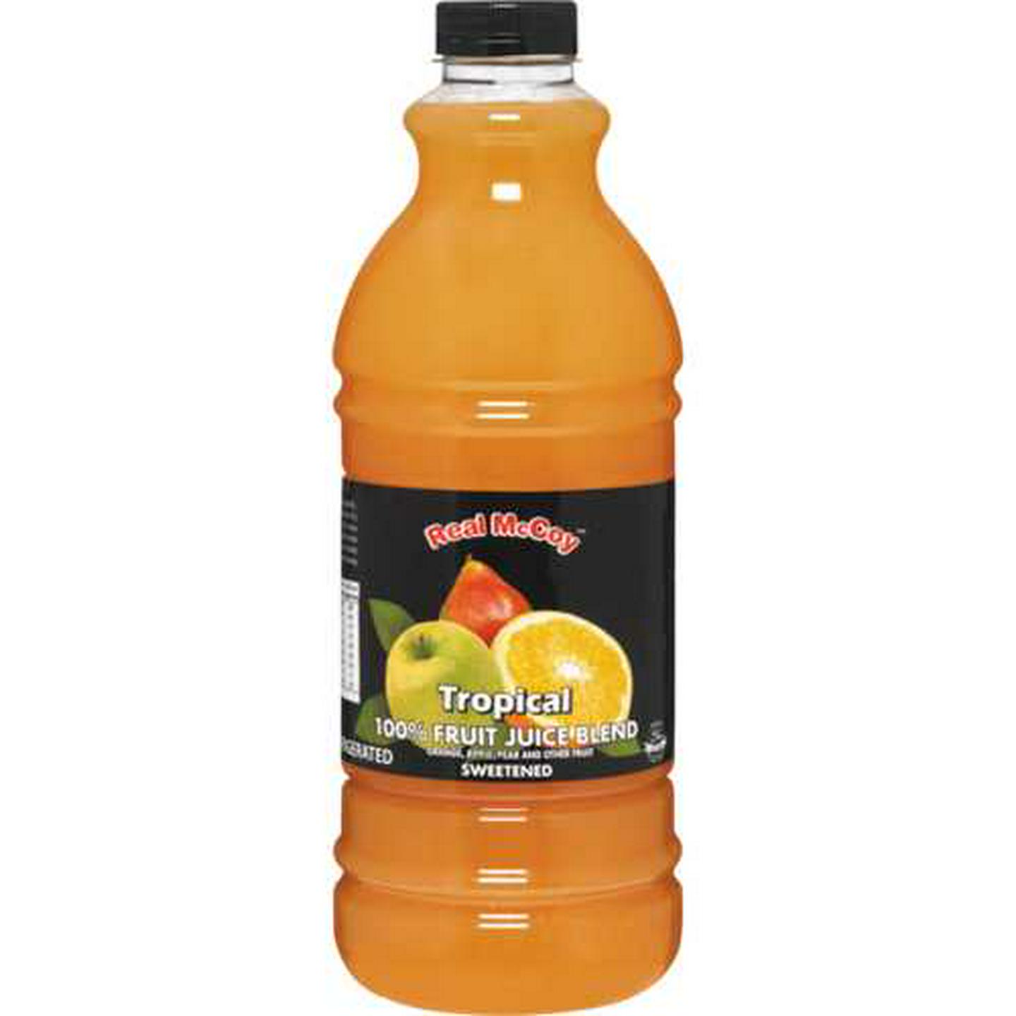 Image of Real McCoy 100% Real Tropical Fruit Juice 1.5L