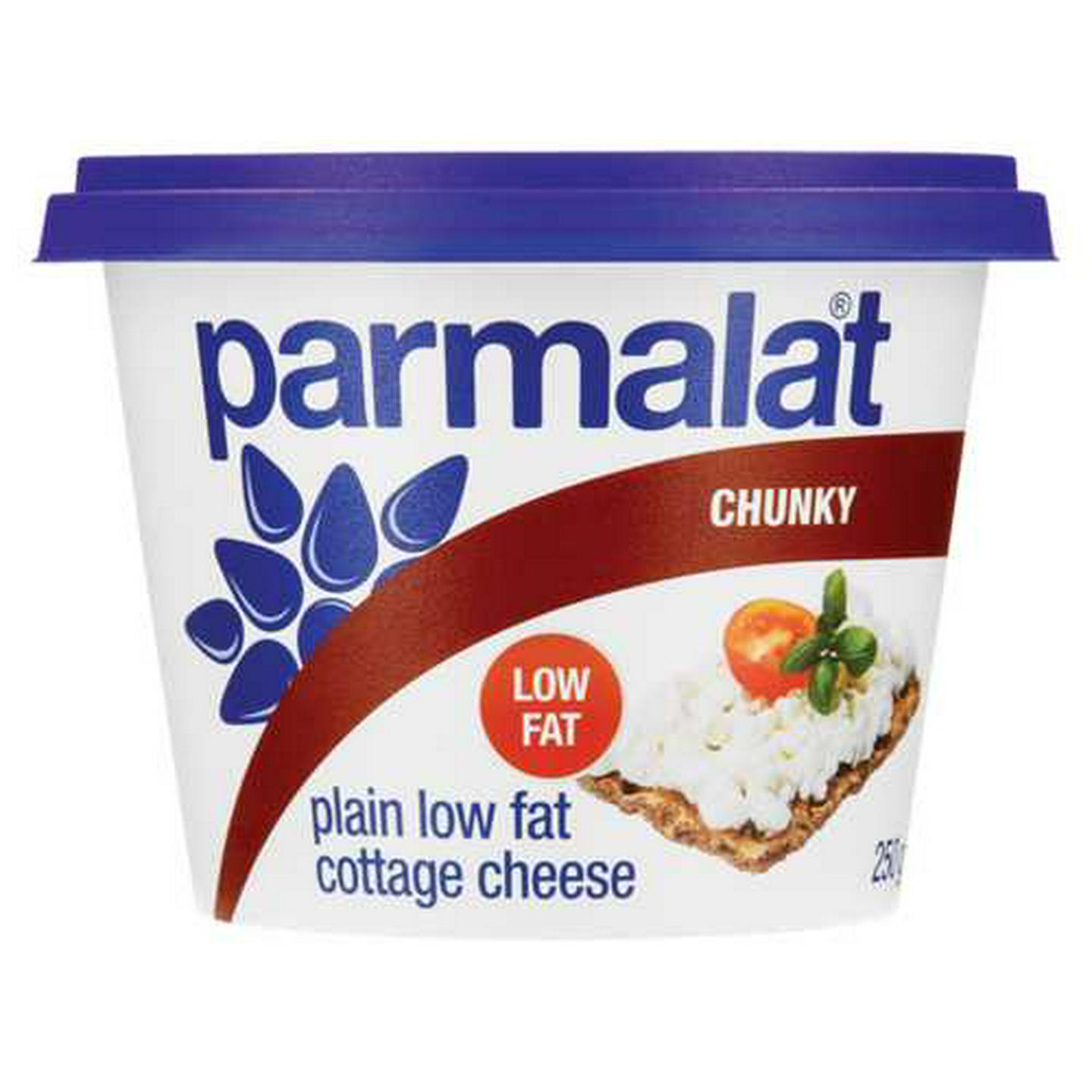 Image of Parmalat Plain Low Fat Chunky Cottage Cheese 250g