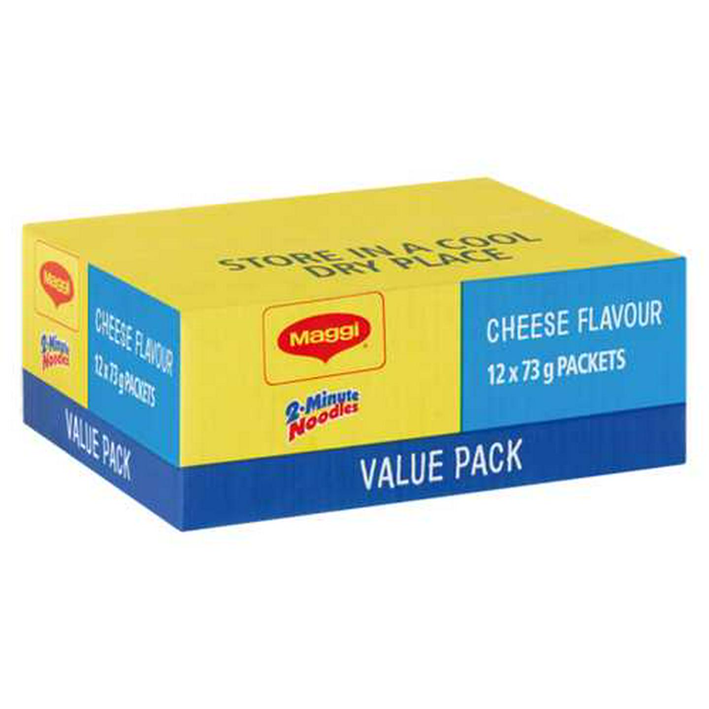 Image of Maggi Cheese Flavoured Instant 2 Minute Noodles 12 Pack