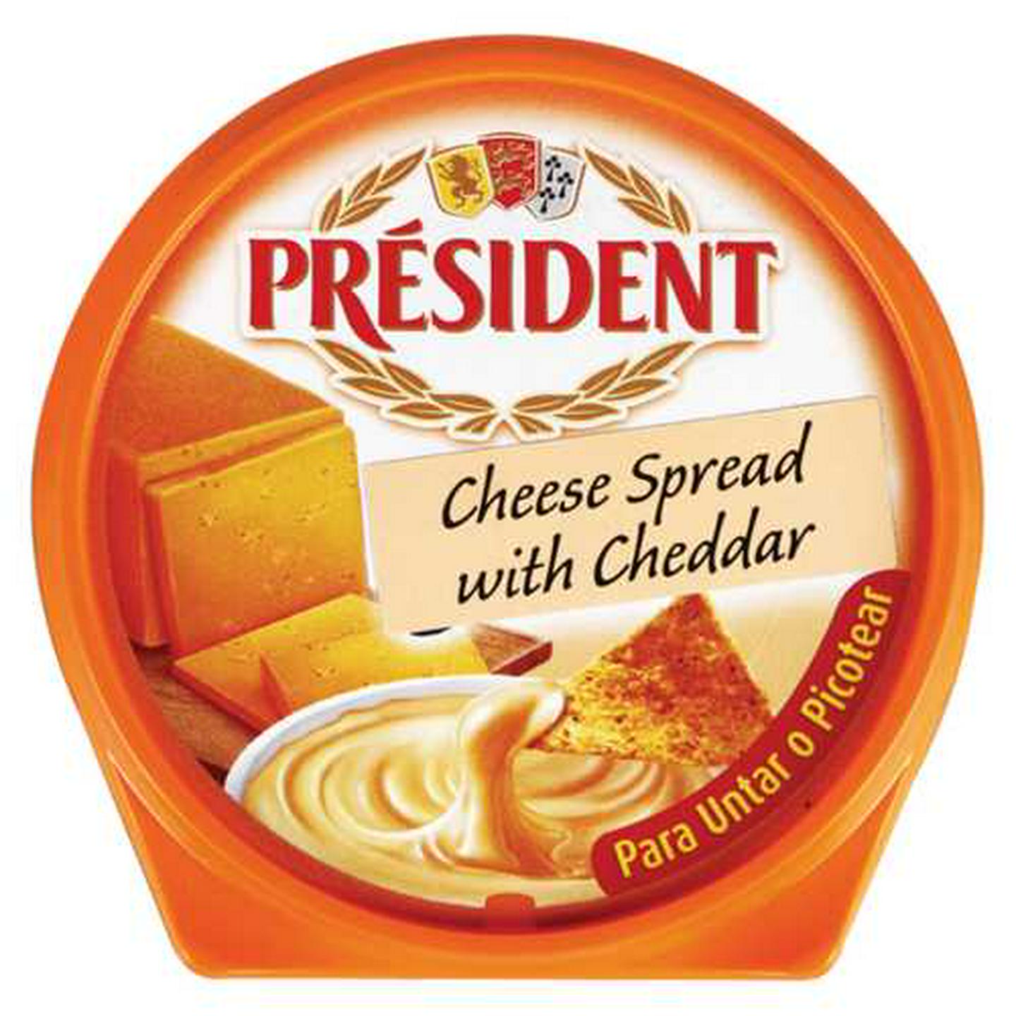 Image of Président Cheese Spread With Cheddar 125g