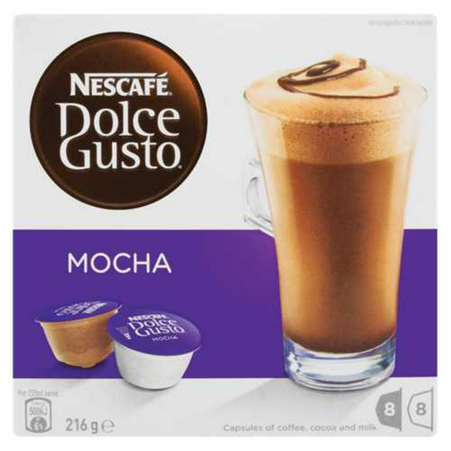 Image of Nescafé Dolce Gusto Mocha Capsules 16 Pack