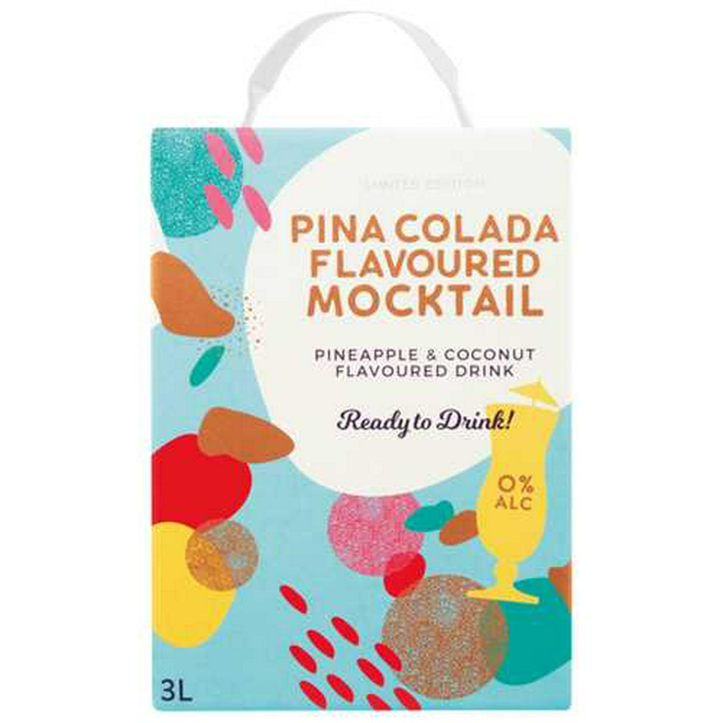 Image of Limited Edition Pina Colada Flavoured Mocktail Drink Box 3L
