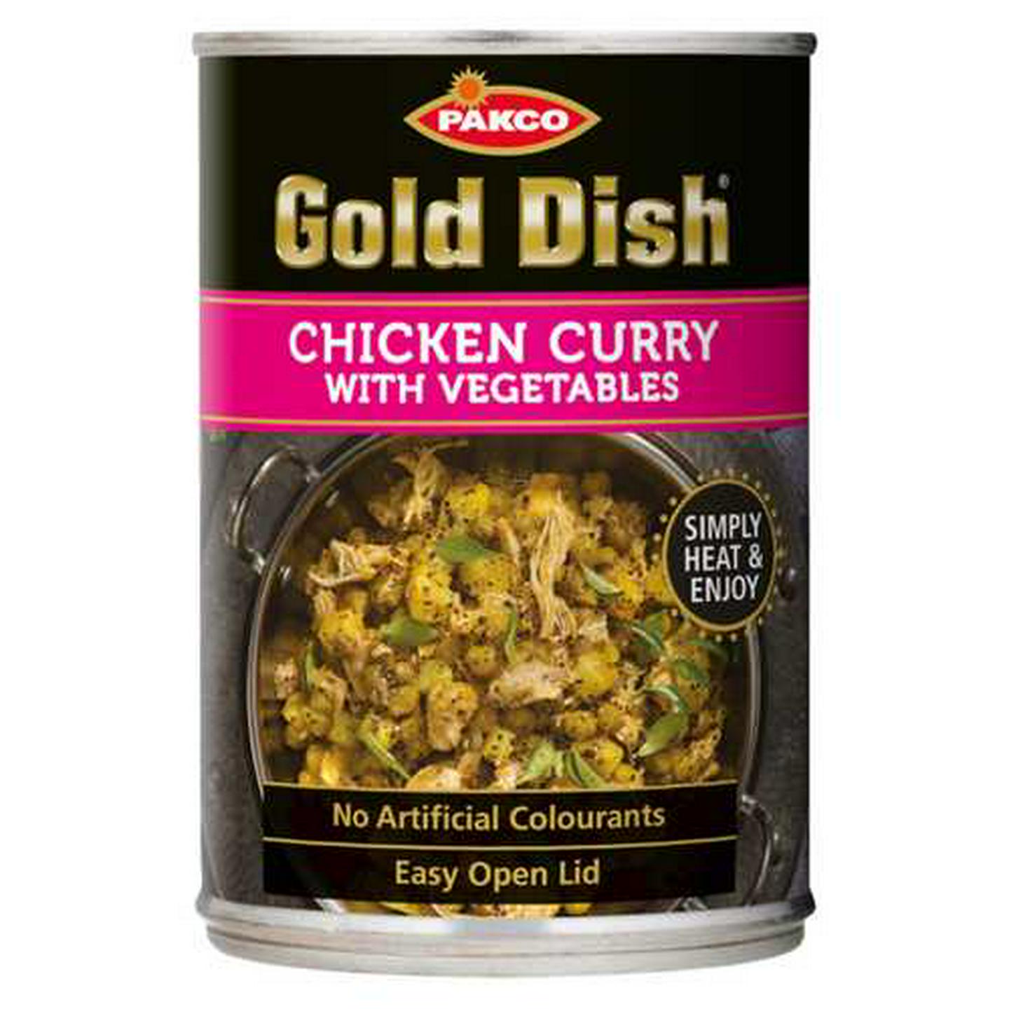 Image of Pakco Gold Dish Chicken Curry With Vegetables 400g