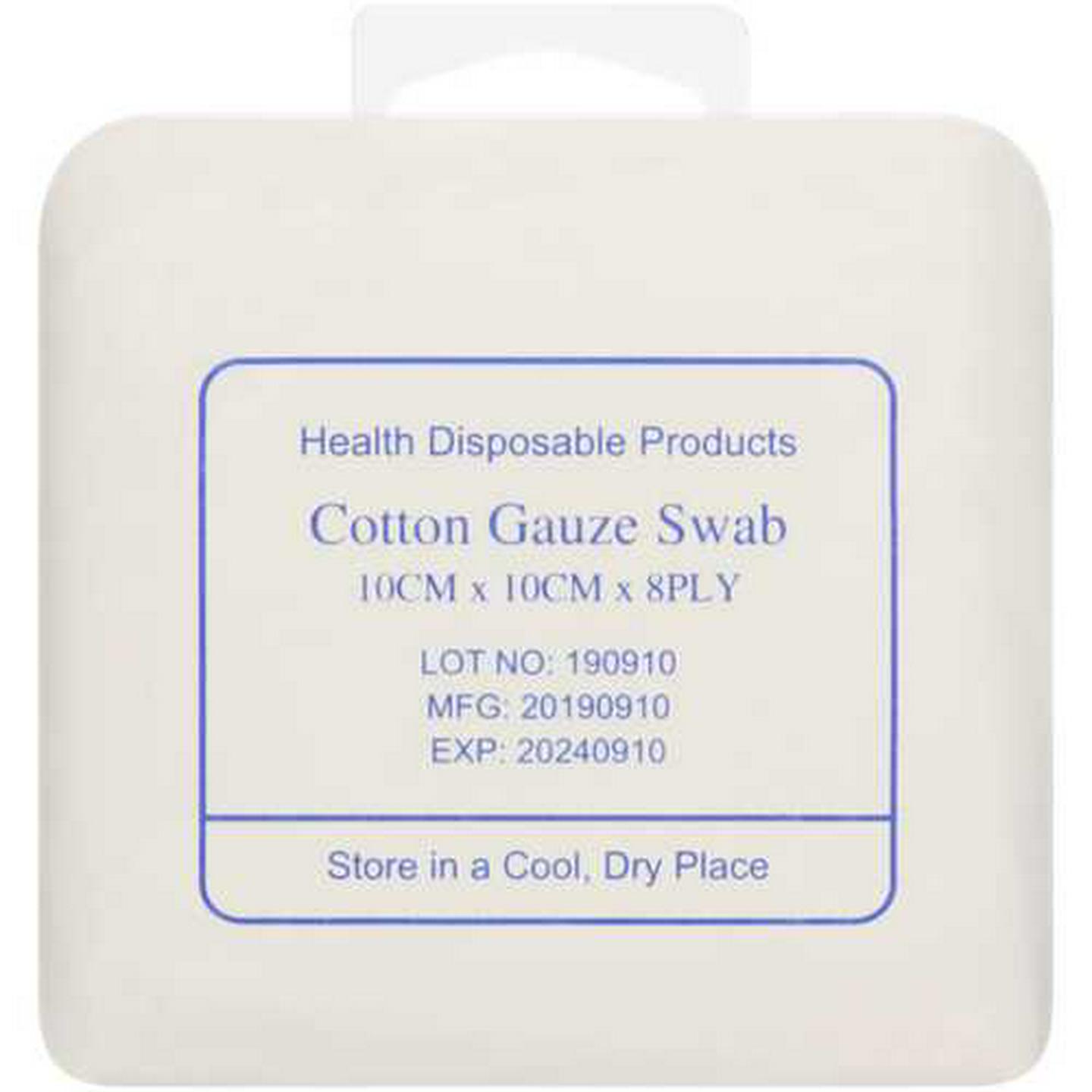 Image of Medirite Cotton Gauze Swab 10cm x 10cm