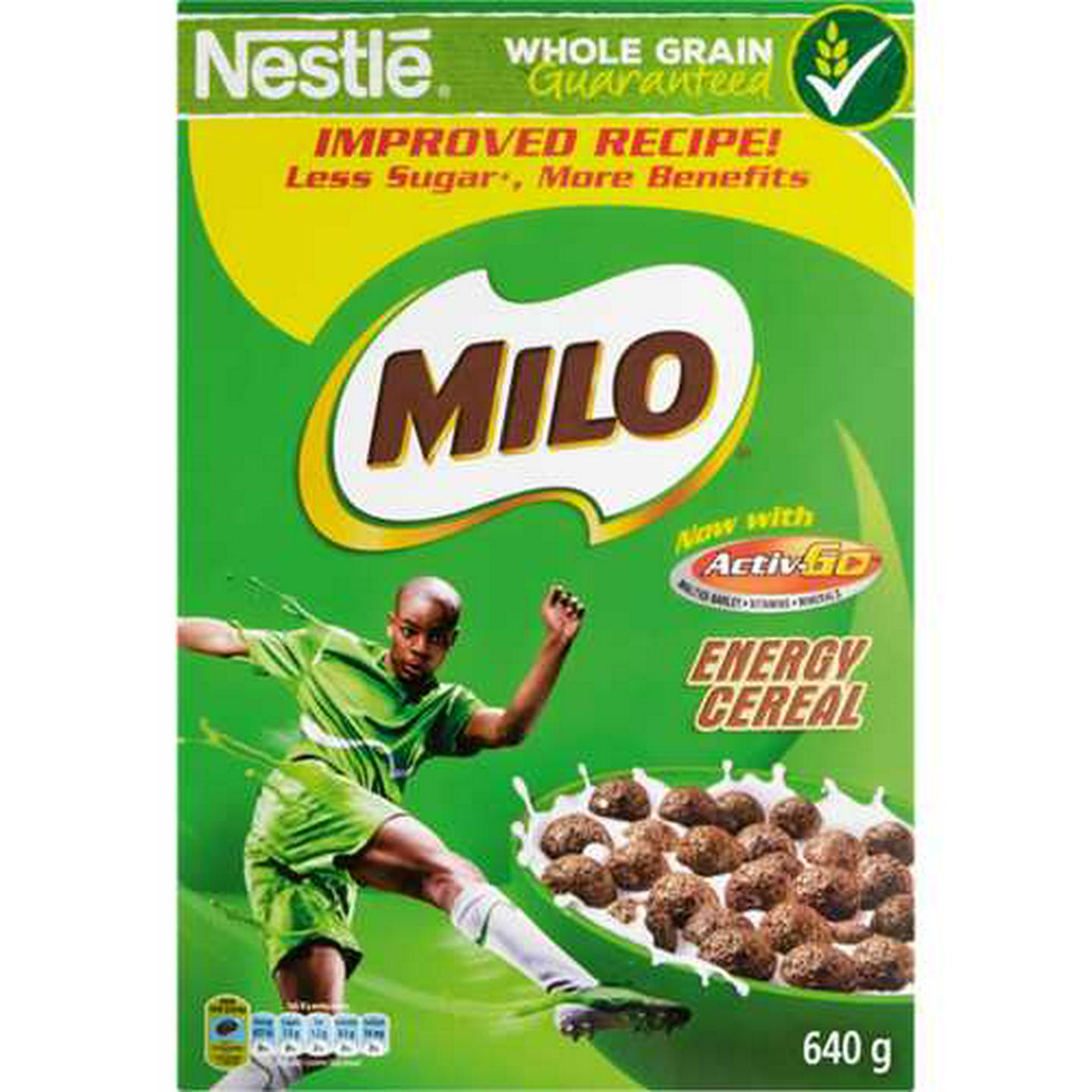 Image of Nestlé Milo Energy Cereal 640g