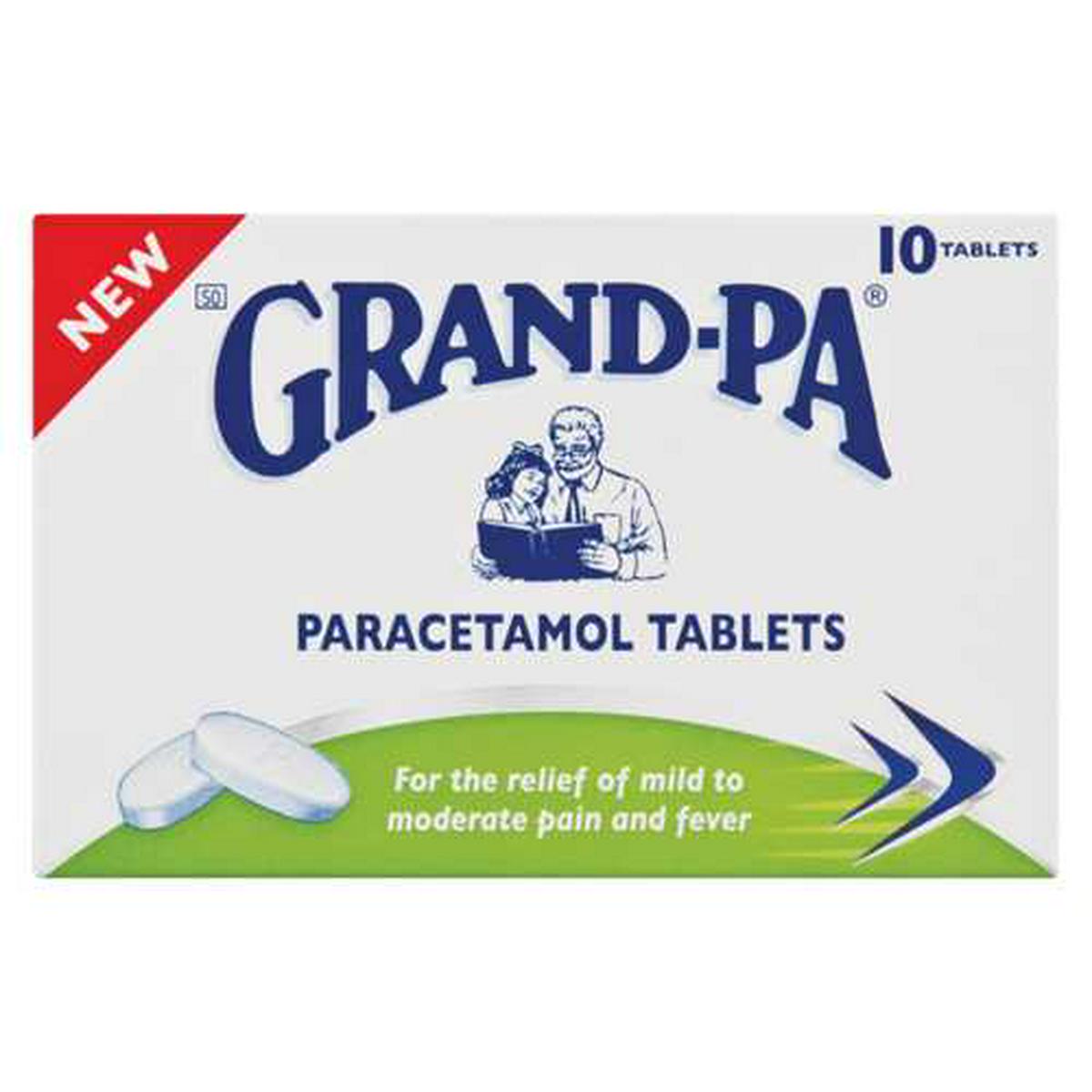 Checkers Sixty60 | Grand-Pa Paracetamol Tablets 10 Pack