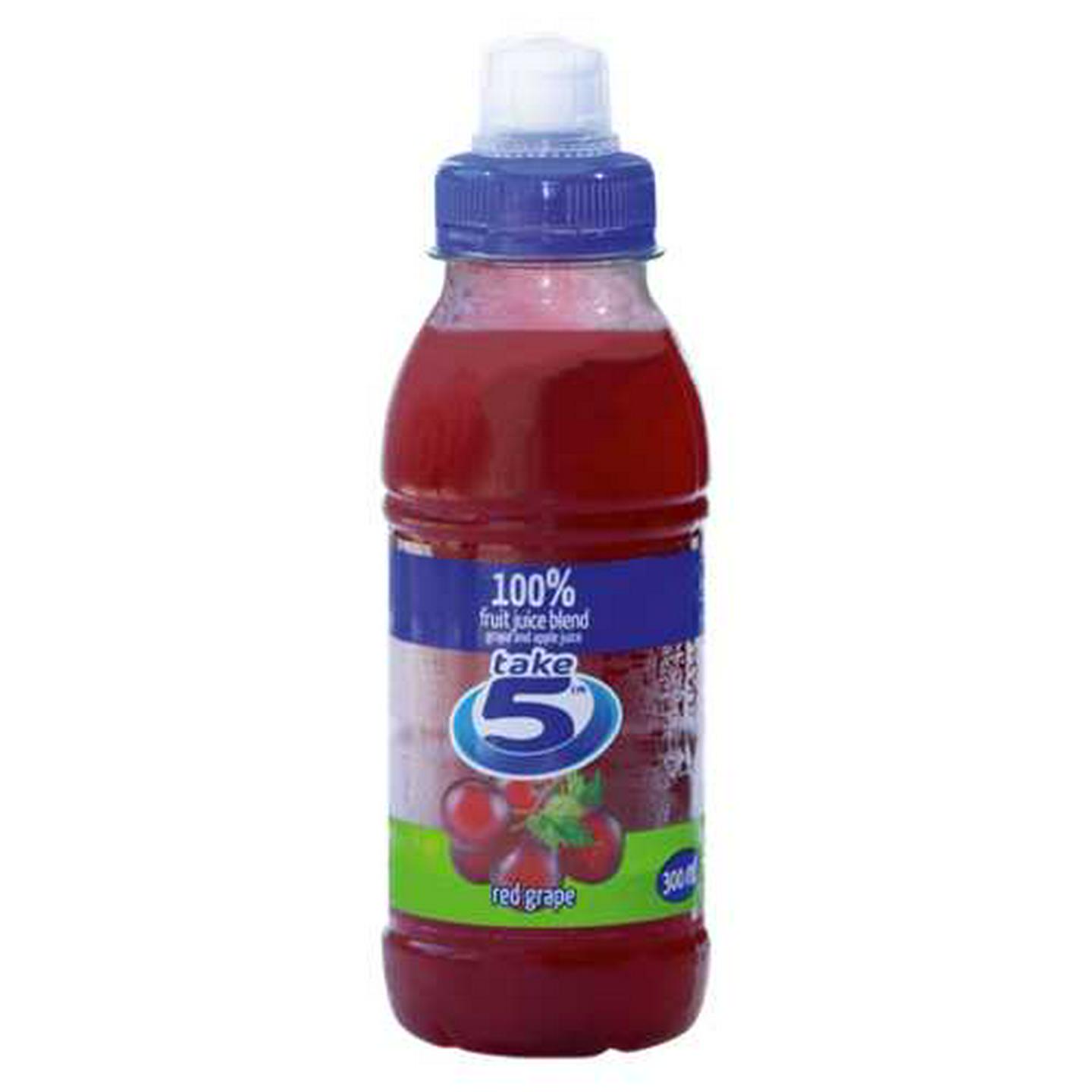 Image of Take 5 100% Red Grape Juice 300ml
