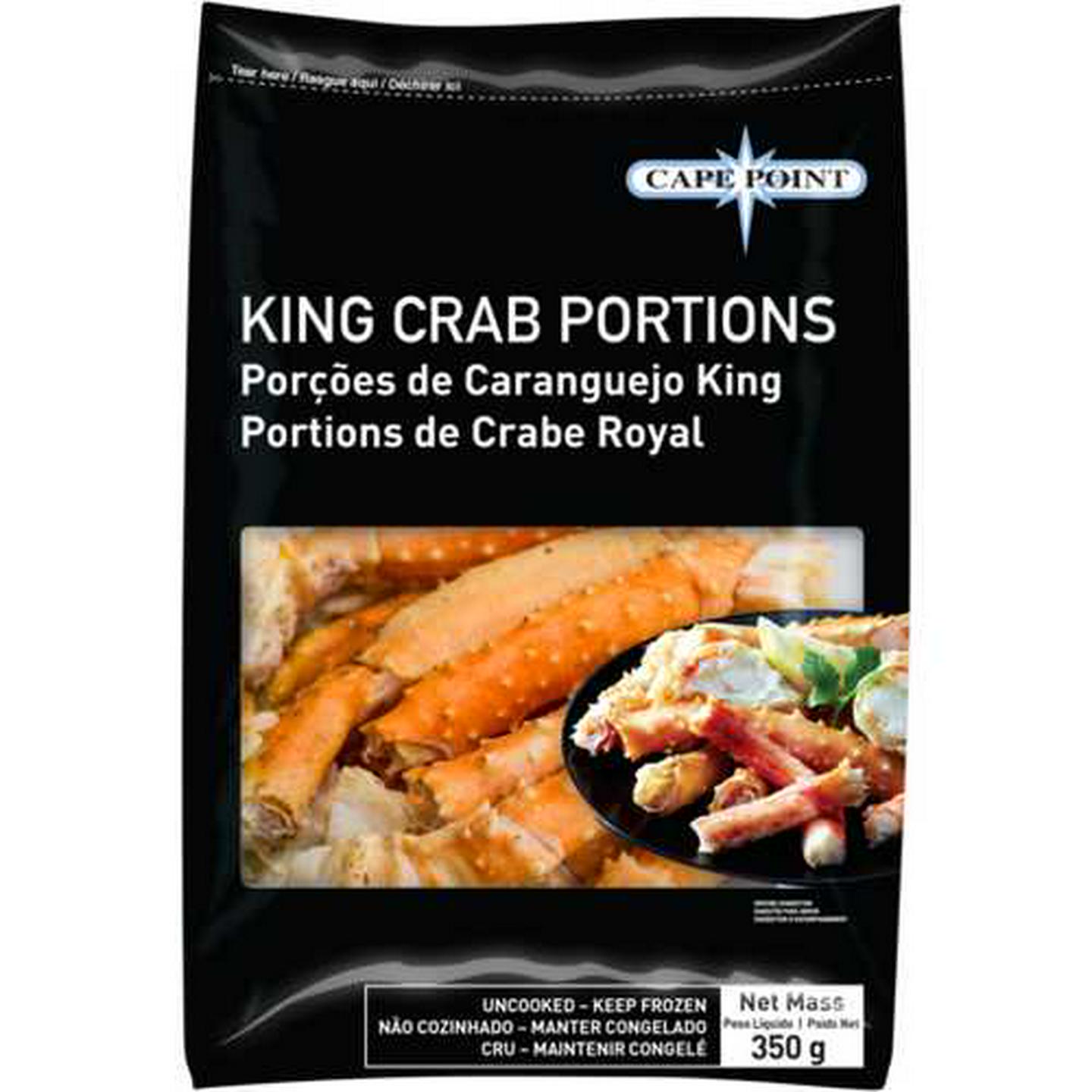 Image of Cape Point Frozen King Crab Portions 350g