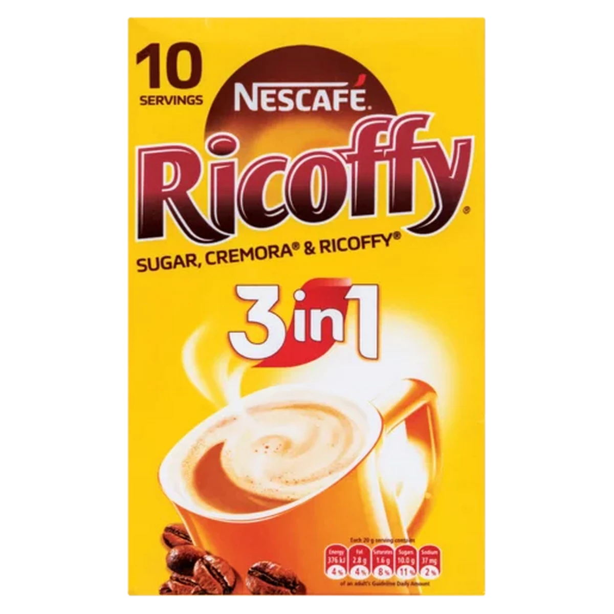 Checkers Sixty60 | NESCAFÉ RICOFFY 3-In-1 Instant Coffee 10 Pack