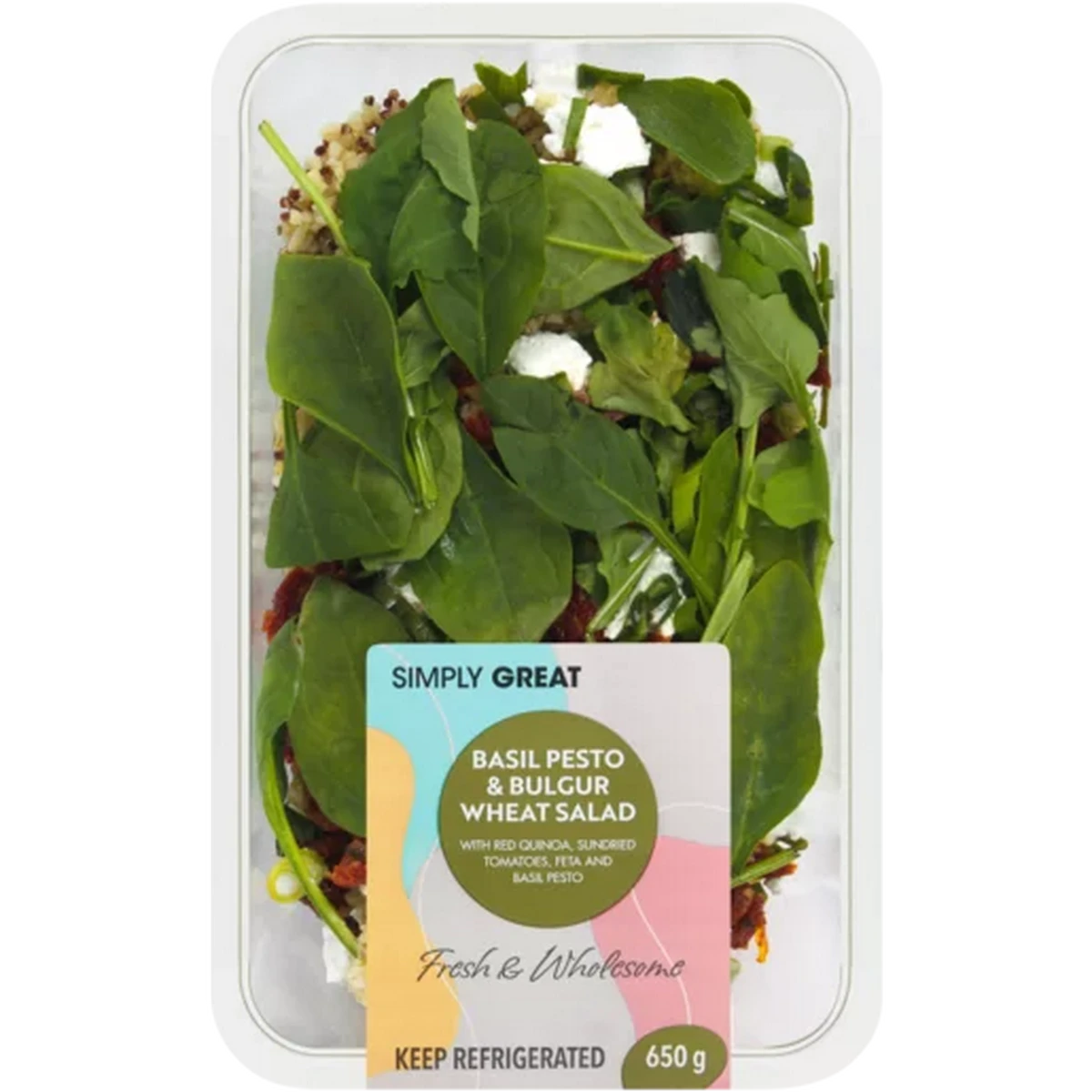 Checkers Sixty60 | Simply Great Basil Pesto & Bulgur Wheat Salad 650g