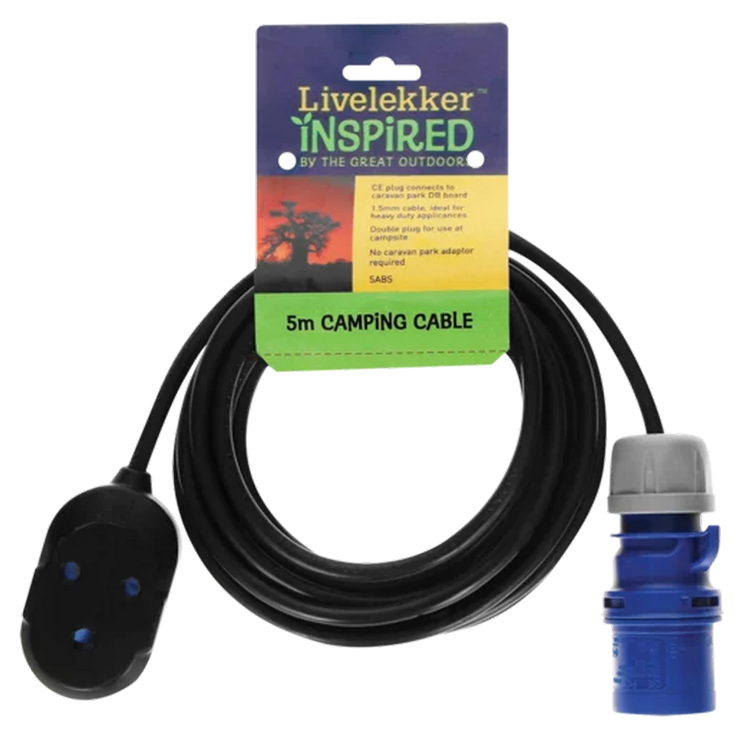 Checkers Sixty60 | Livelekker Camping Lead 5m