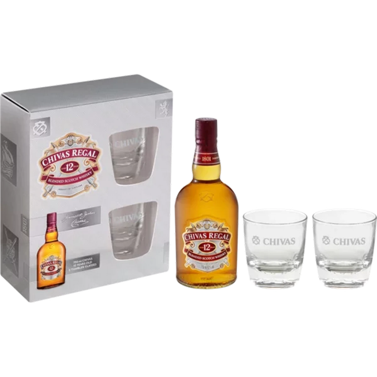 Checkers Sixty60 | Chivas Regal 12 Year Old Scotch Whisky Bottle