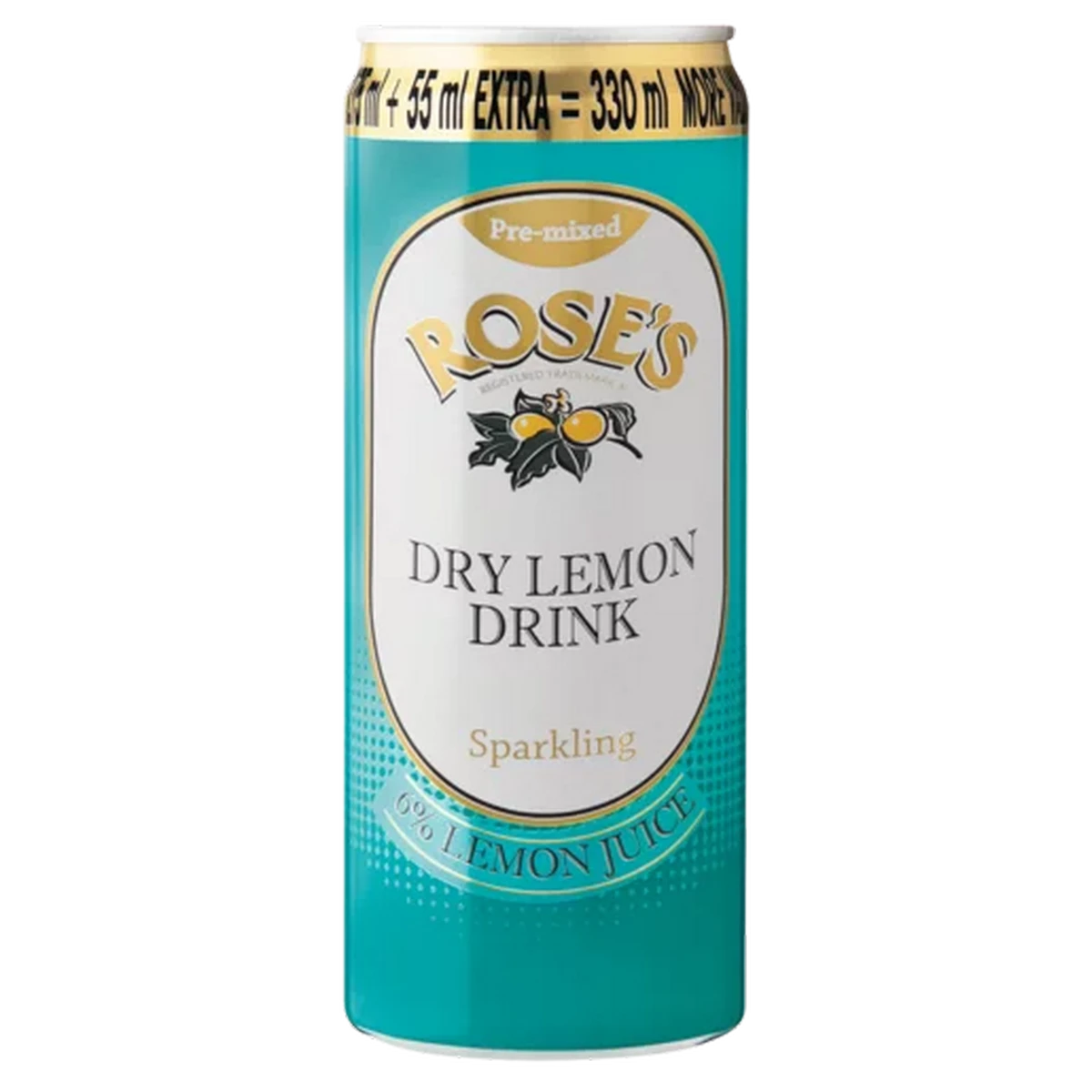 Checkers Sixty60 | Rose's Sparkling Dry Lemon Flavoured Drink Can 330ml