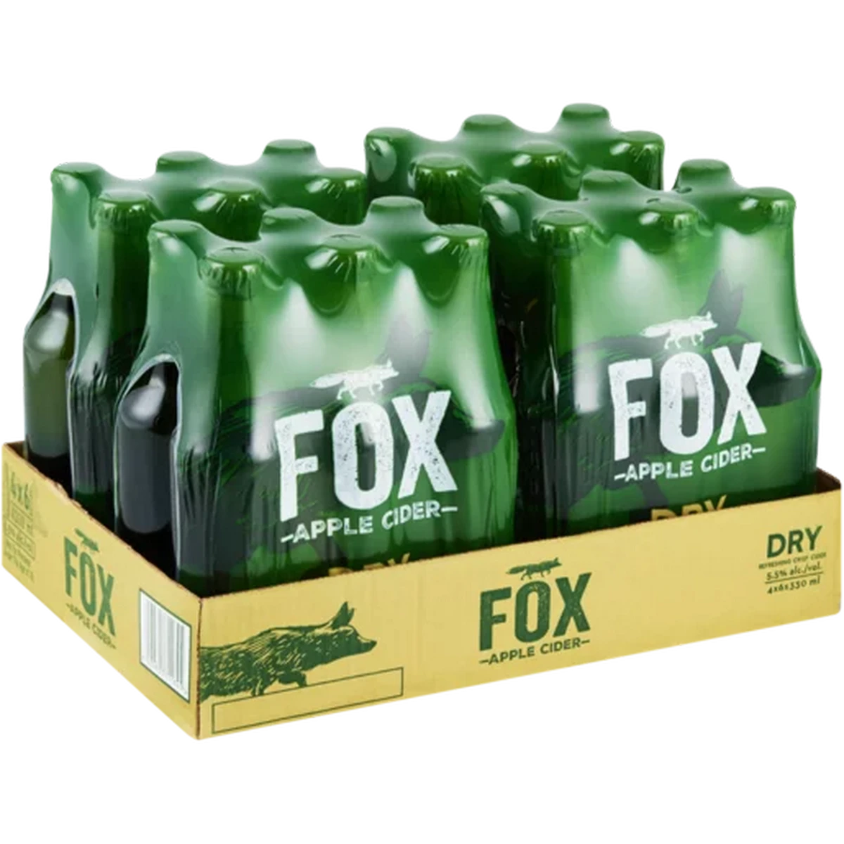 Checkers Sixty60 | Fox Dry Apple Cider Bottles 24 x 330ml