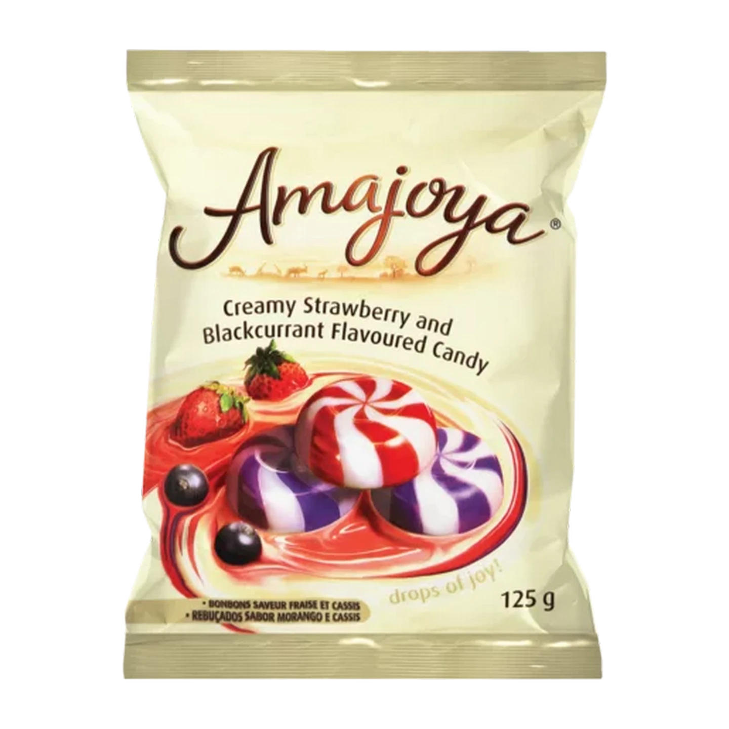 Checkers Sixty60 | Amajoya Strawberry & Blackcurrant Sweets 125g