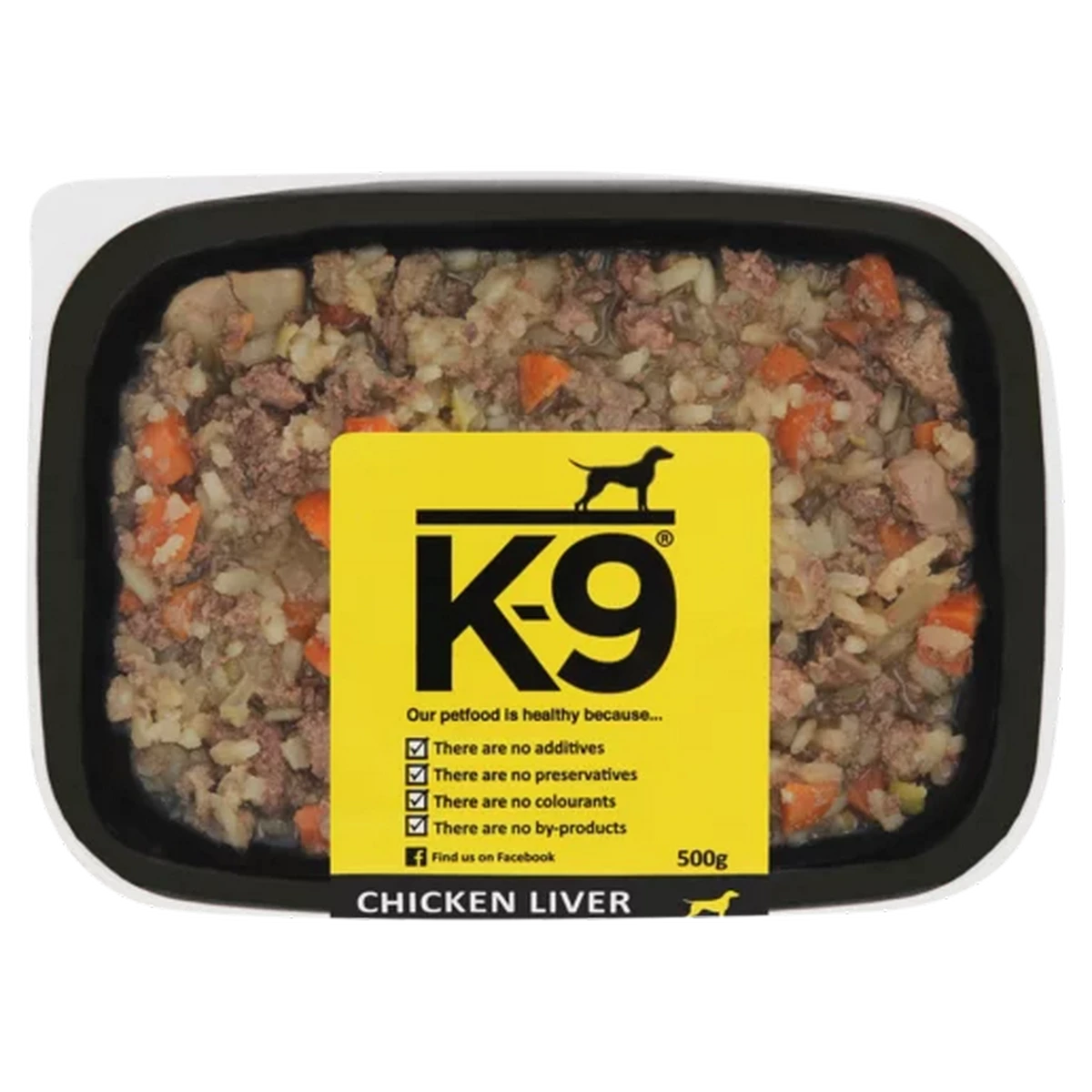 Checkers Sixty60 | K-9 Frozen Chicken Liver Adult Dog Food 500g