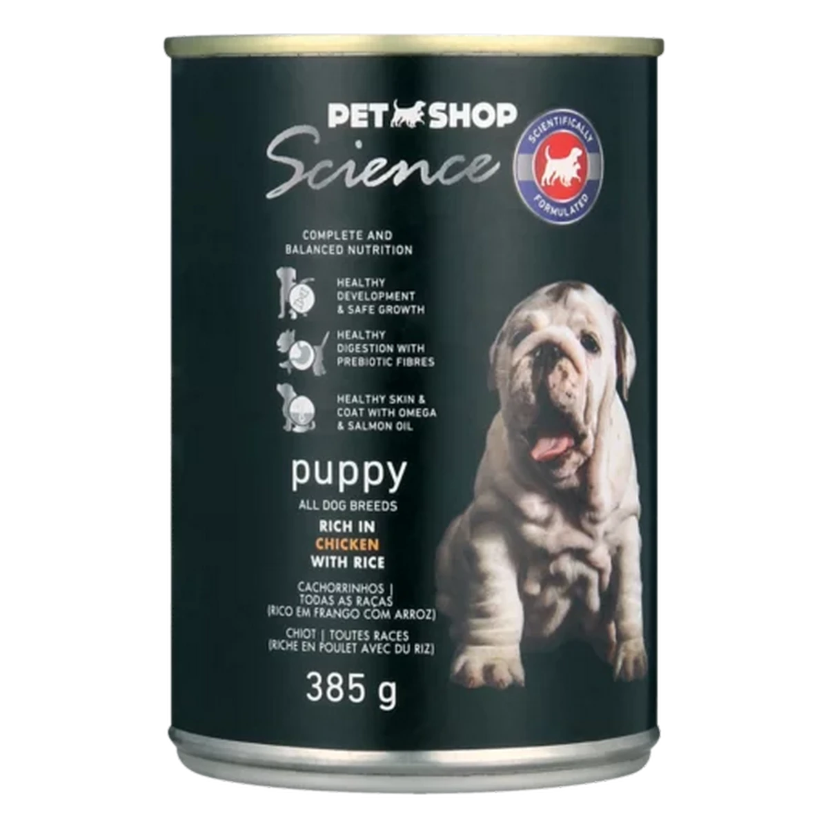 Checkers Sixty60 | Petshop Science Puppy Chicken & Rice Dog Food 385g