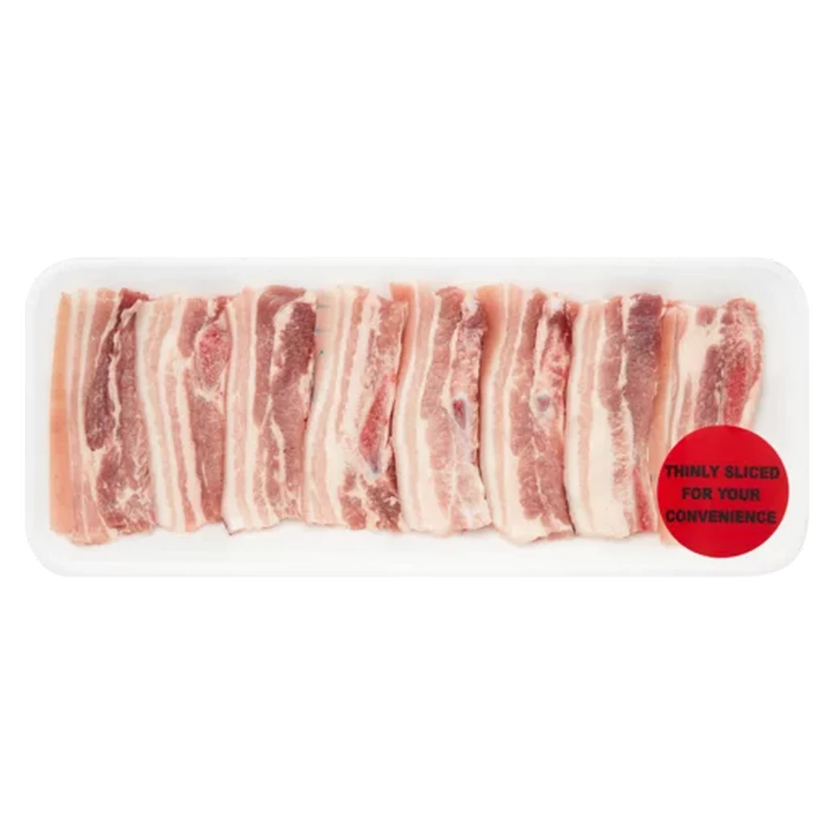 Checkers Sixty60 | Thinly Sliced Pork Rashers Per kg