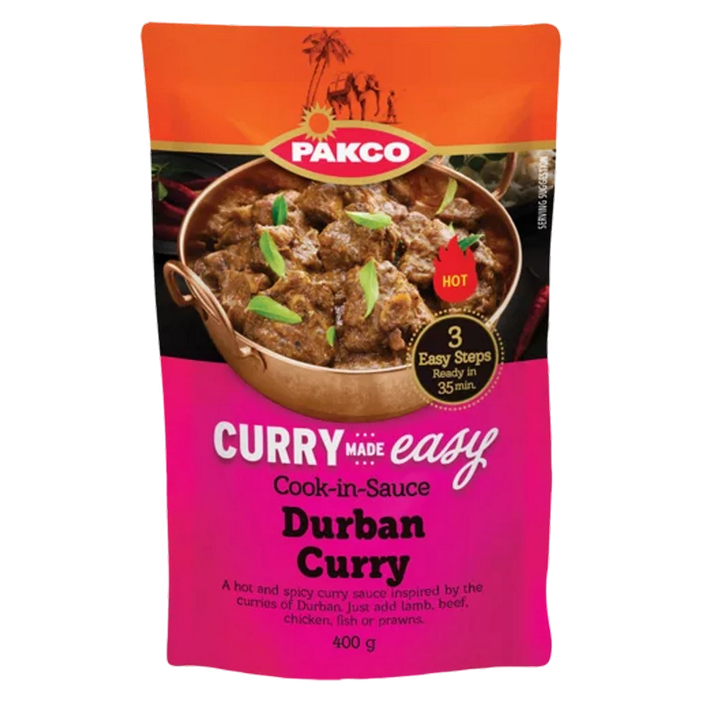 Checkers Sixty60 | Pakco Durban Curry Cook-In-Sauce 400g
