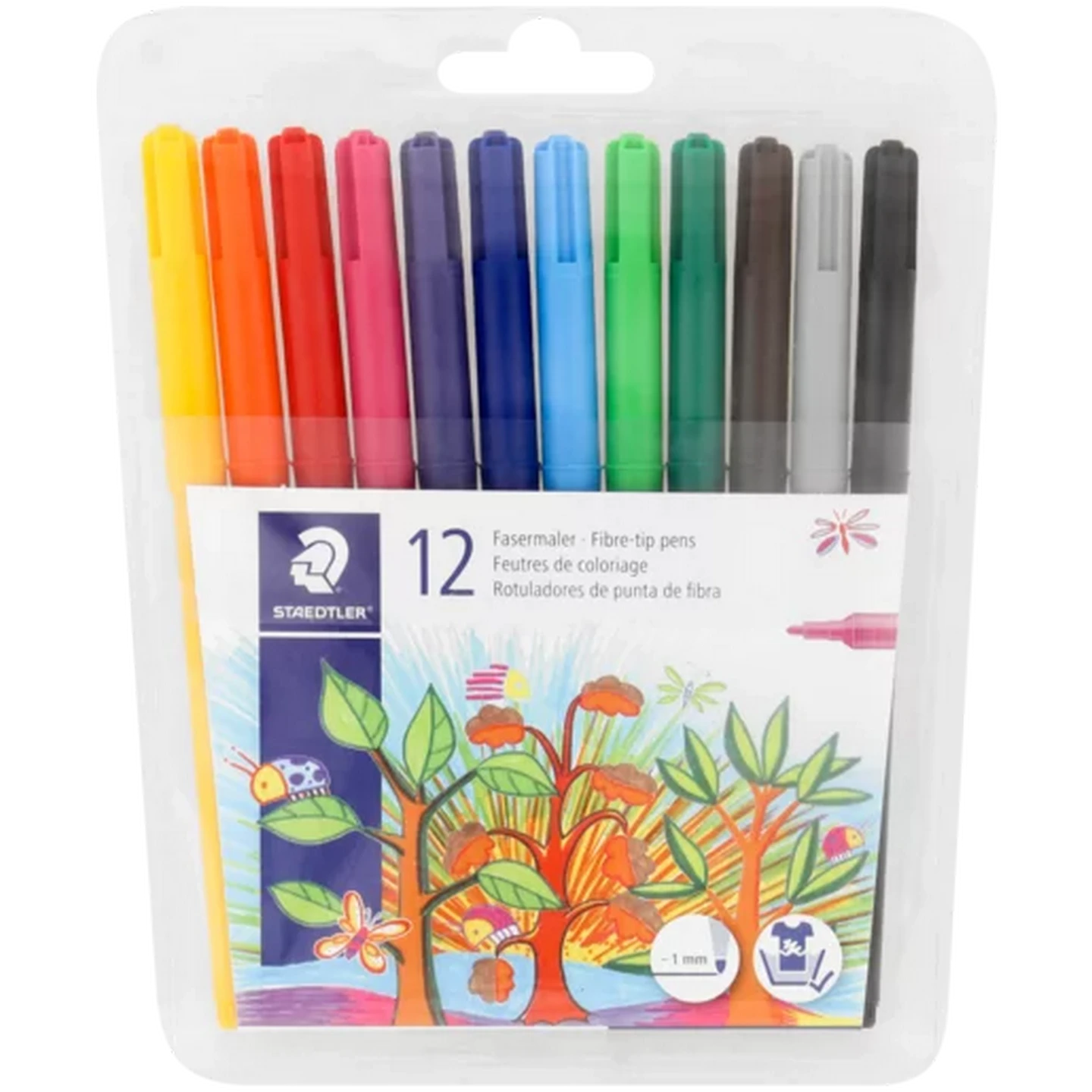 Checkers Sixty60 | Staedtler Multicoloured Fibre Tip Pen 12-Pack