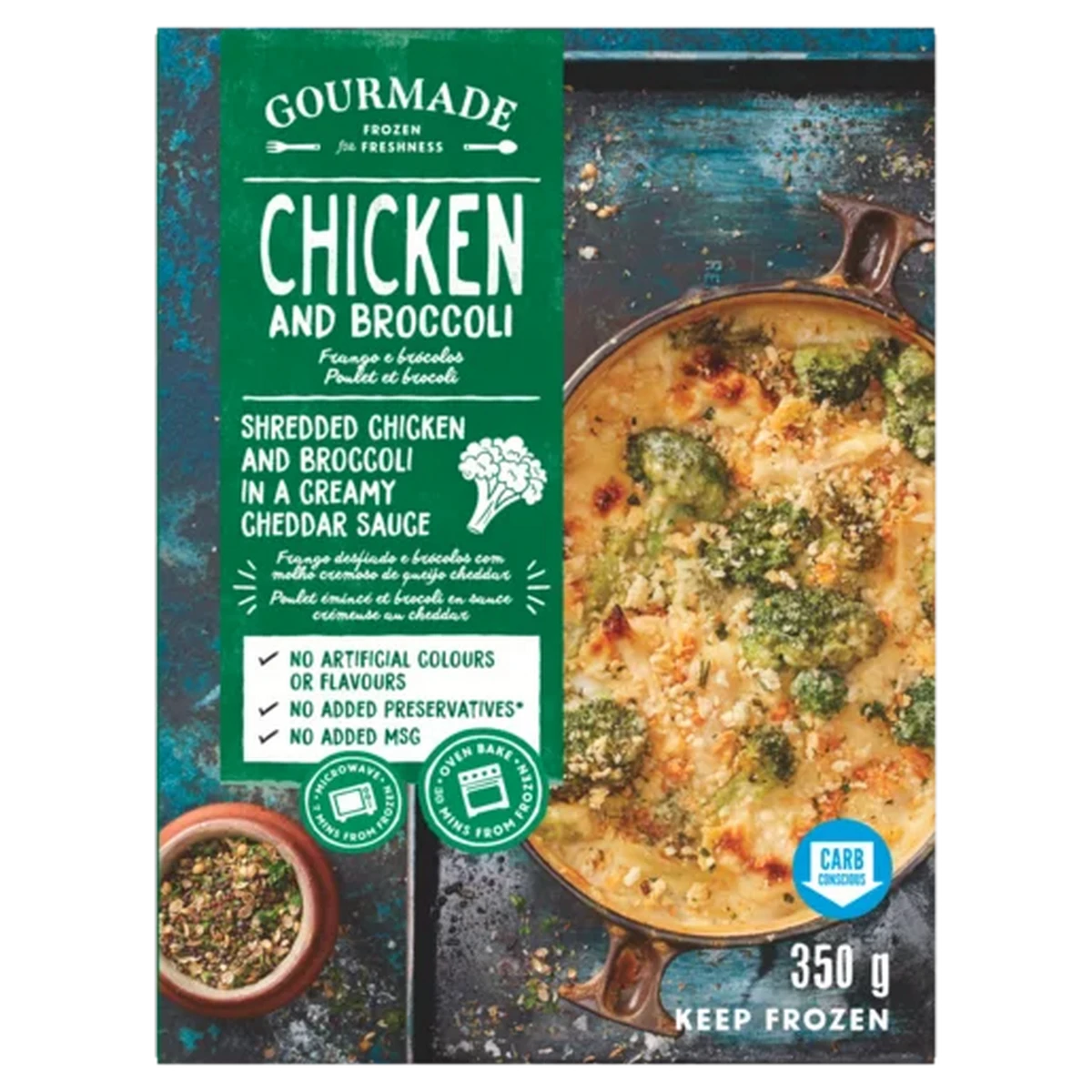 Checkers Sixty60 | Gourmade Frozen Chicken & Broccoli 350g