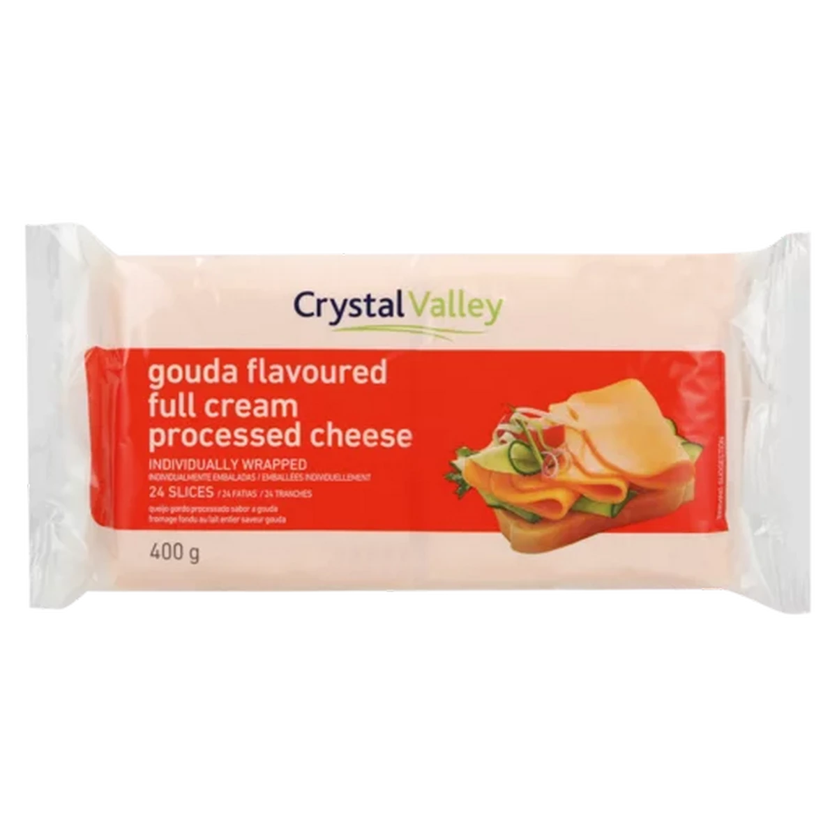 Checkers Sixty60 | Crystal Valley Gouda Flavoured Processed Cheese 400g