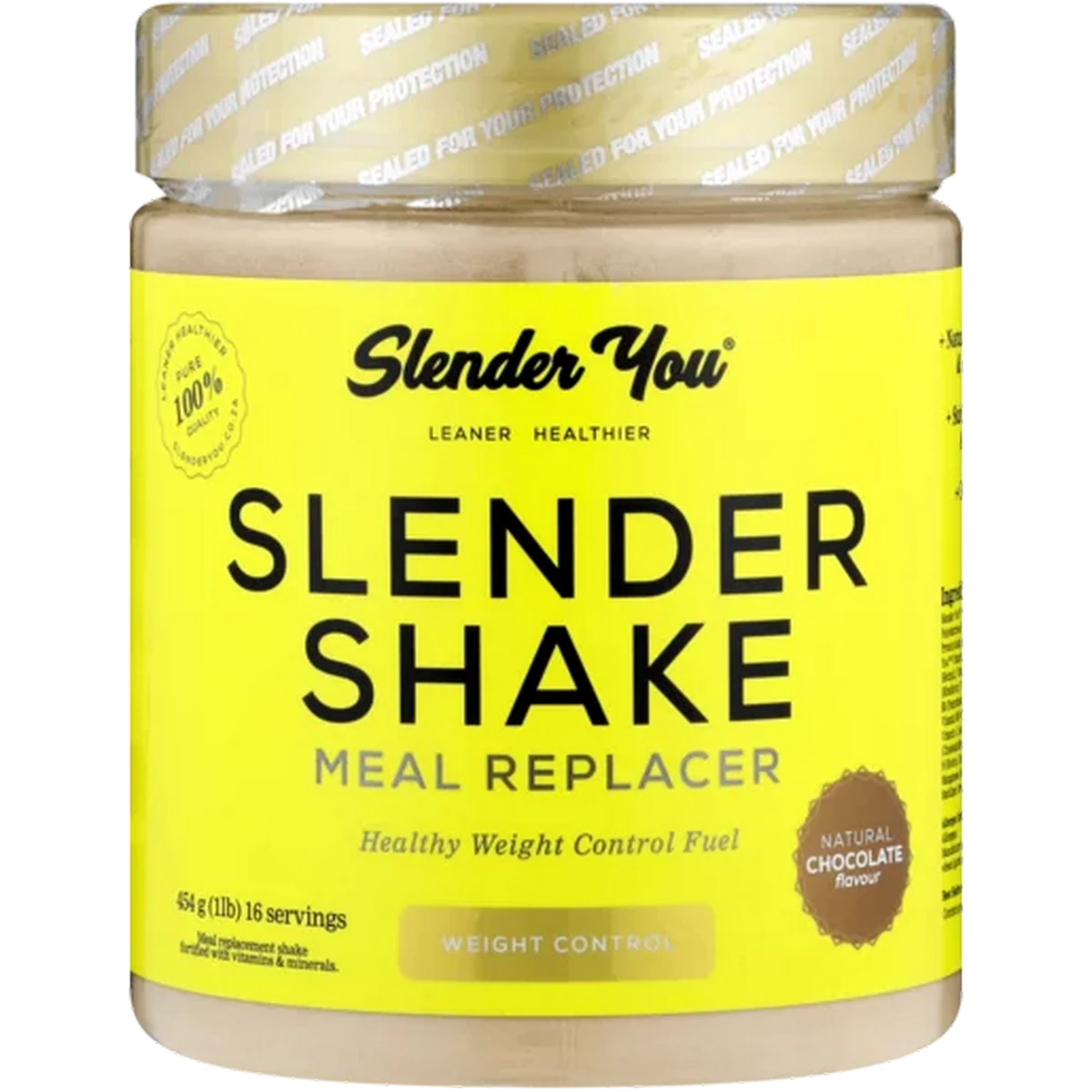 Checkers Sixty60 | Slender You Chocolate Meal Replacement Shake 454g