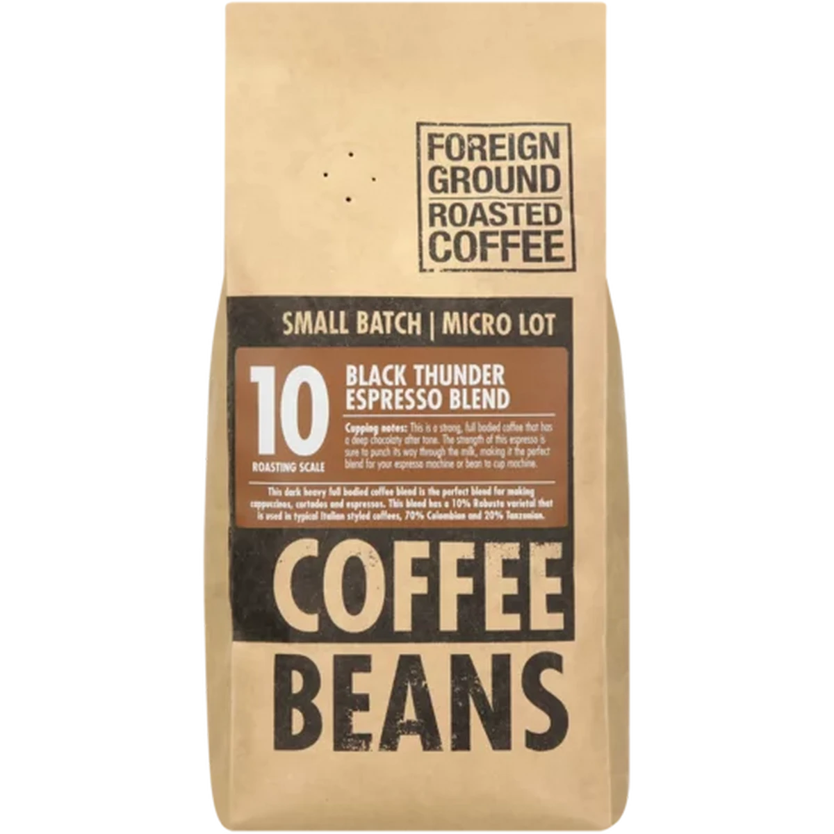 Checkers Sixty60 | Foreign Ground Black Thunder Espresso Blend