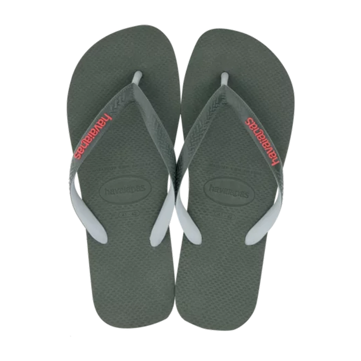 Image of Havaianas Unisex Sandals Top Mix Olive Size 45/46