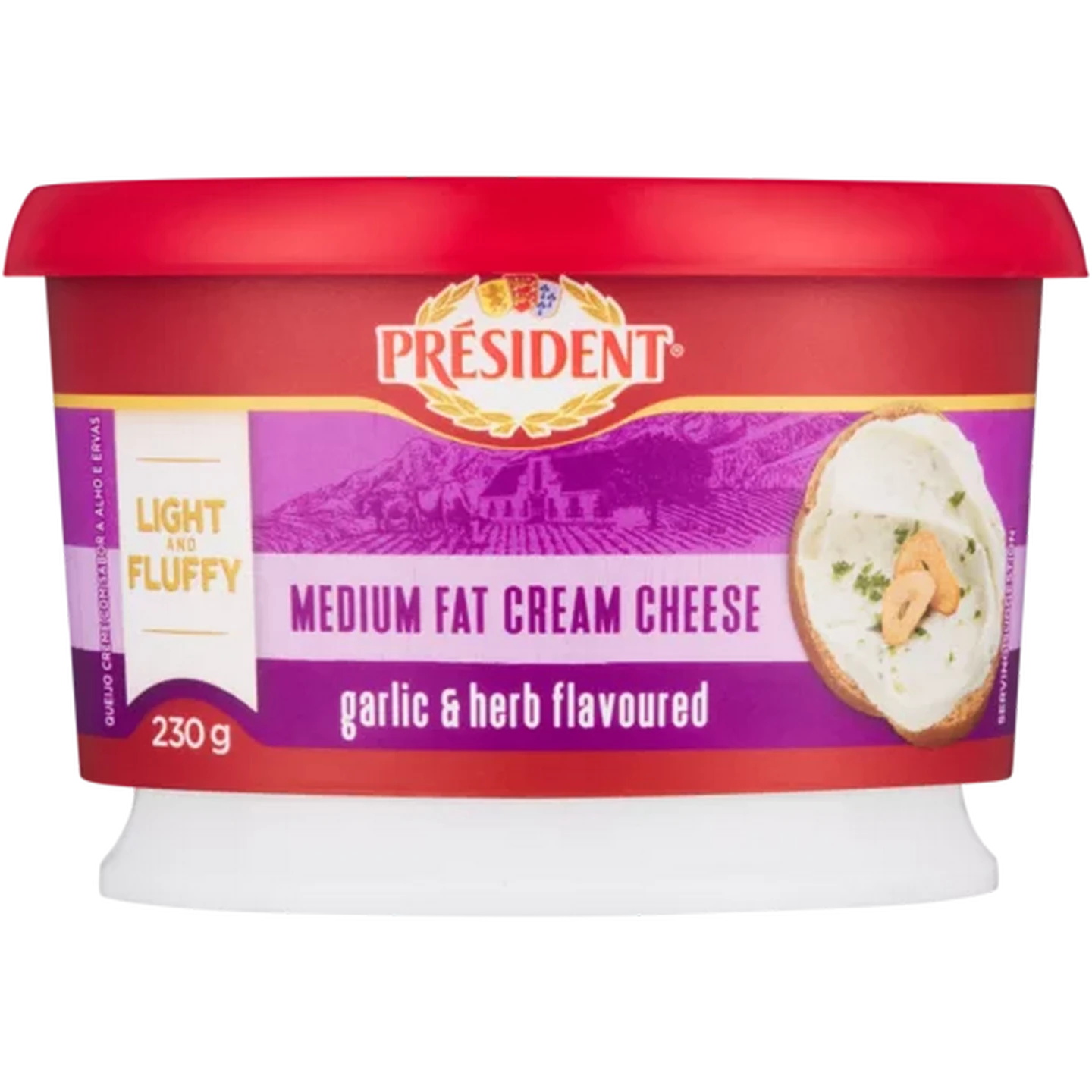 Checkers Sixty60 | Président Garlic & Herb Medium Fat Cream Cheese