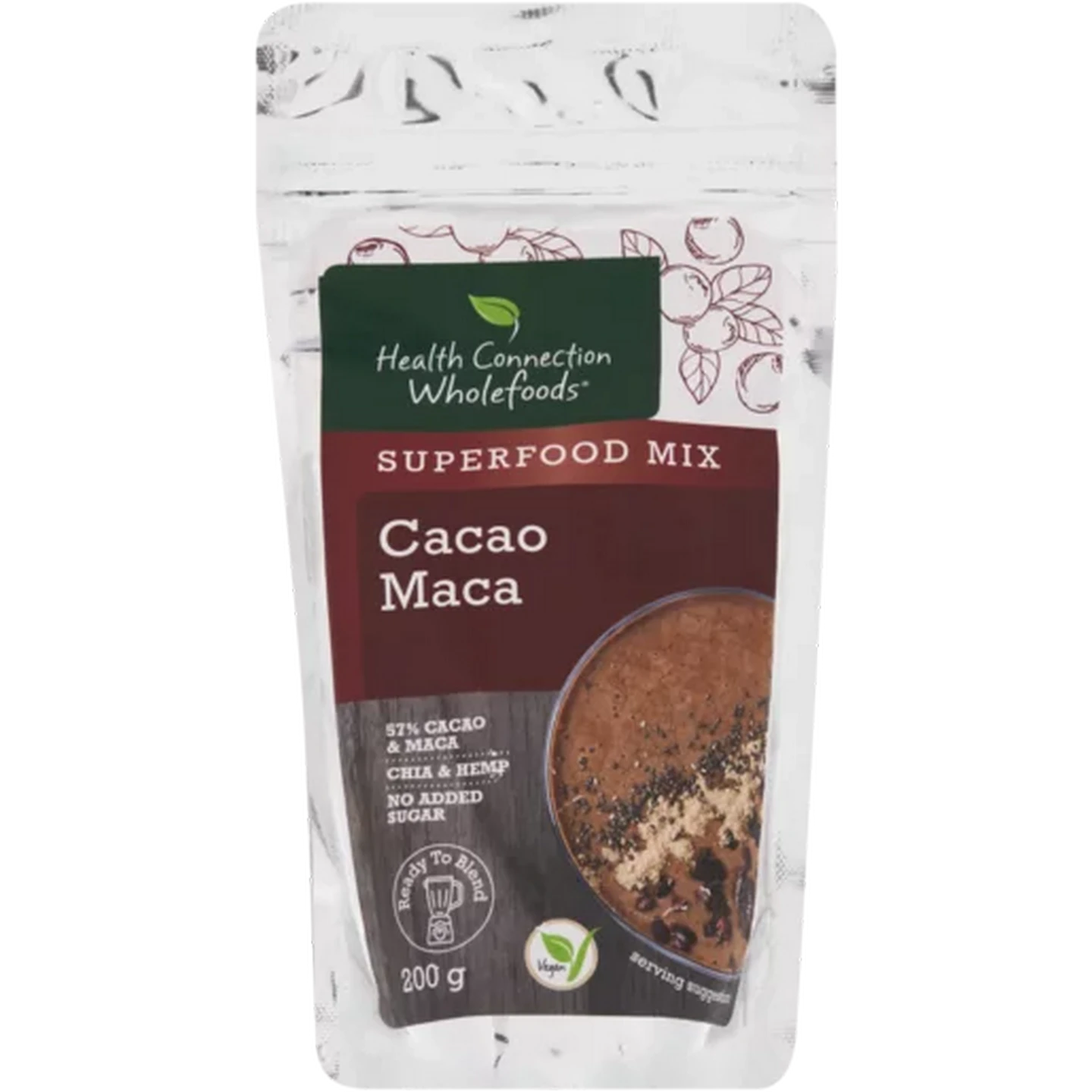 Checkers Sixty60 | Health Connection Wholefoods Cacao Maca Boost 200g