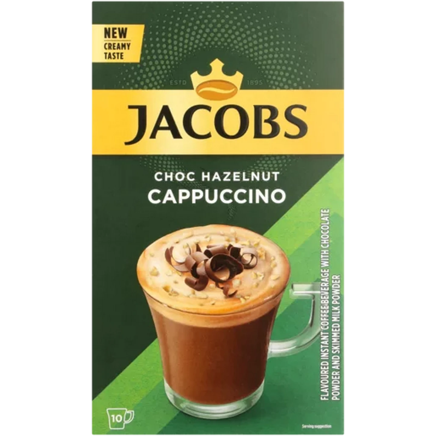 タチュベーニョ Checkers Sixty60 | Jacobs Choc Hazelnut Flavoured Cappuccino 10 x 18g