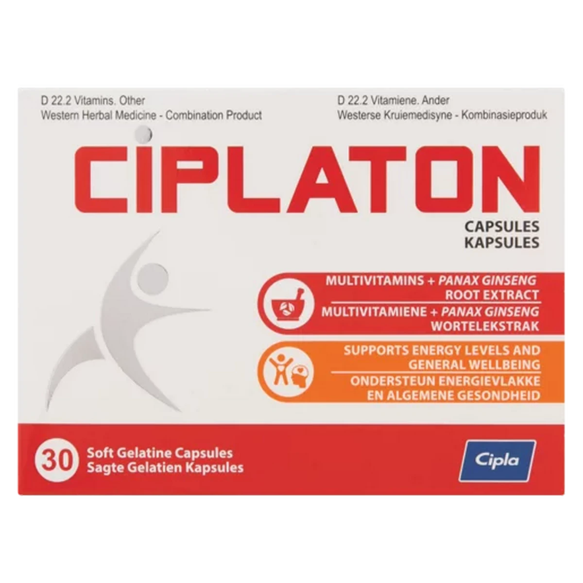 Checkers Sixty60 | Cipla Ciplaton Supplement Capsules 30 Pack