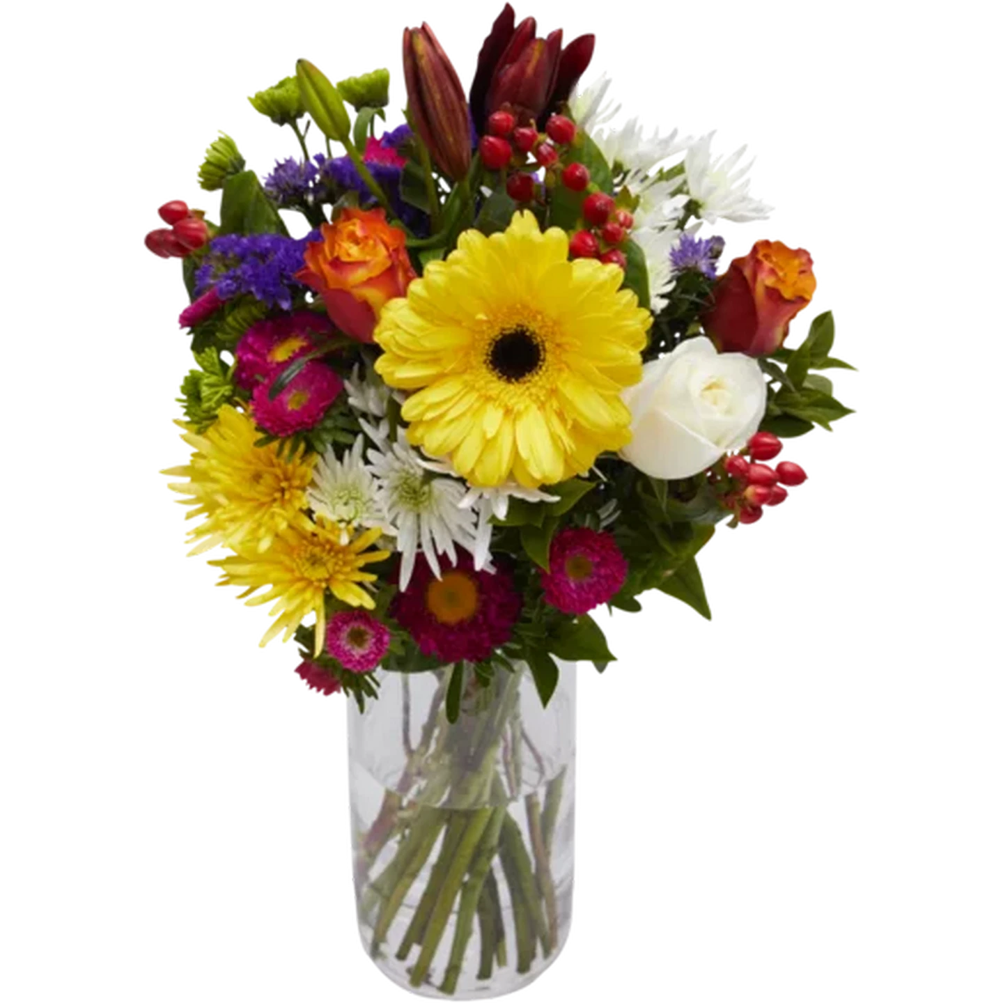 Image of Vanilla Flowers Bouquet (Vase Not Included)