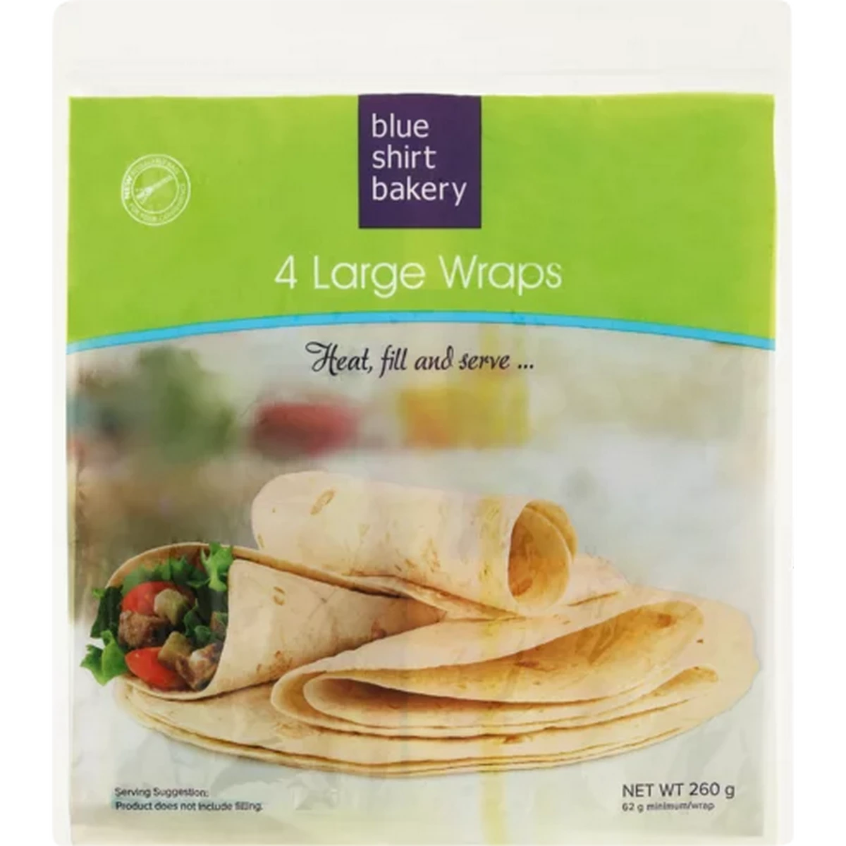 Checkers Sixty60 | Blue Shirt Bakery Large White Flour Wrap 4 Pack