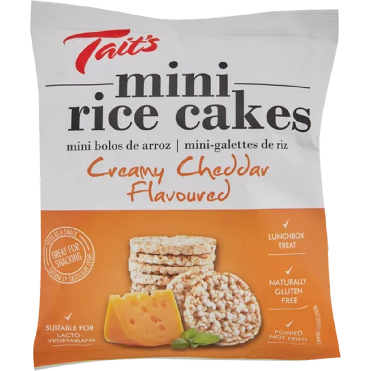 Checkers Sixty60 | Tait's Cream Cheddar Rice Cakes 30g