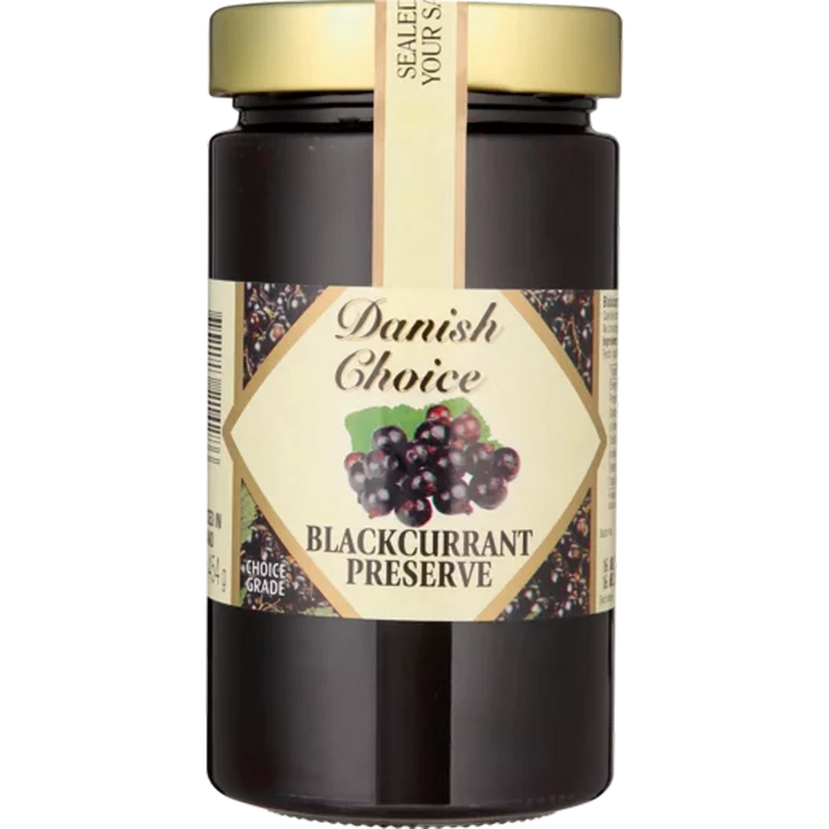 Checkers Sixty60 | Danish Choice Blackcurrant Preserve Jam 454g