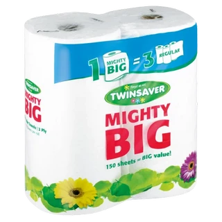 Twinsaver Mighty Big Roller Towels 2 Pack