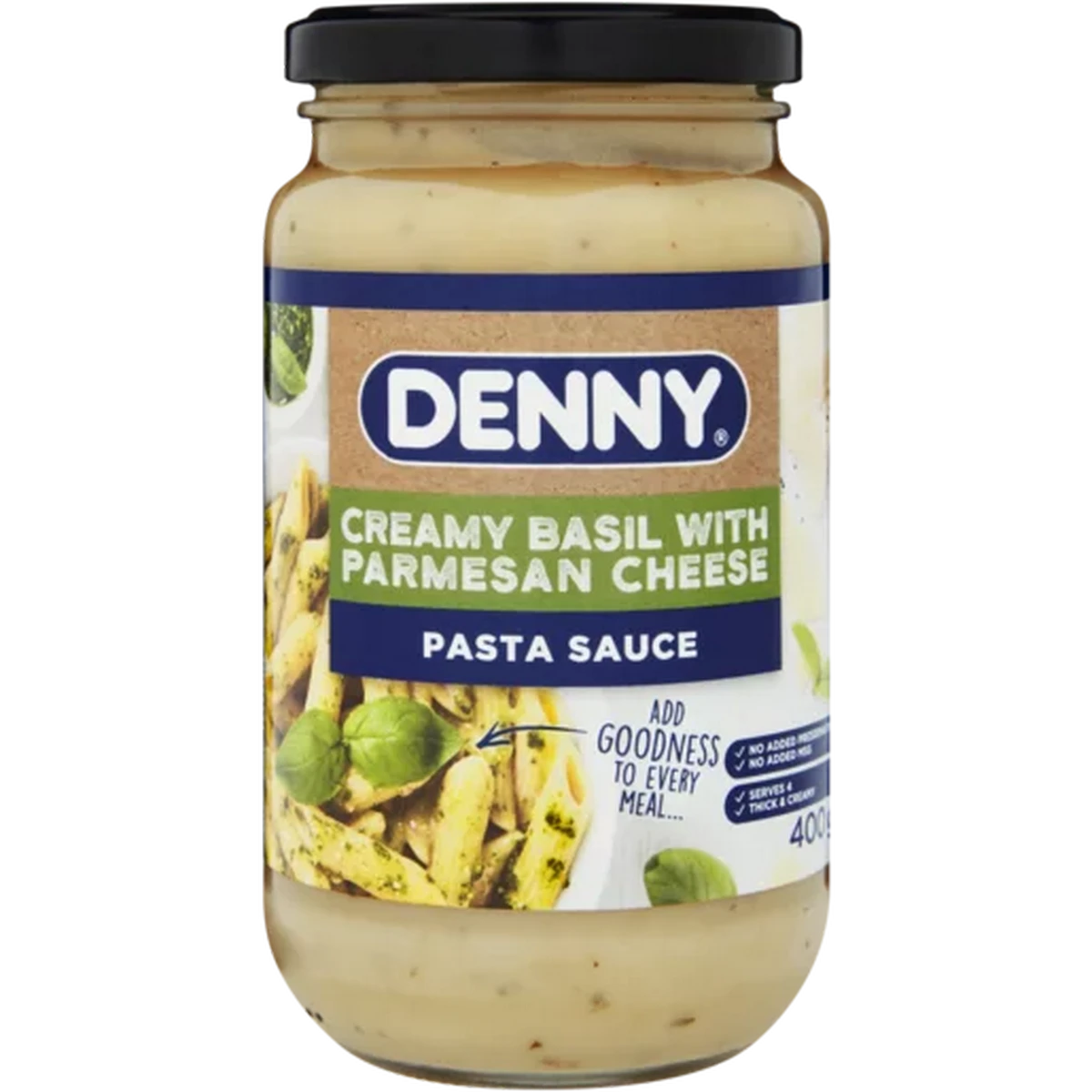 Checkers Sixty60 | DENNY Creamy Basil With Parmesan Cheese Pasta Sauce 400g