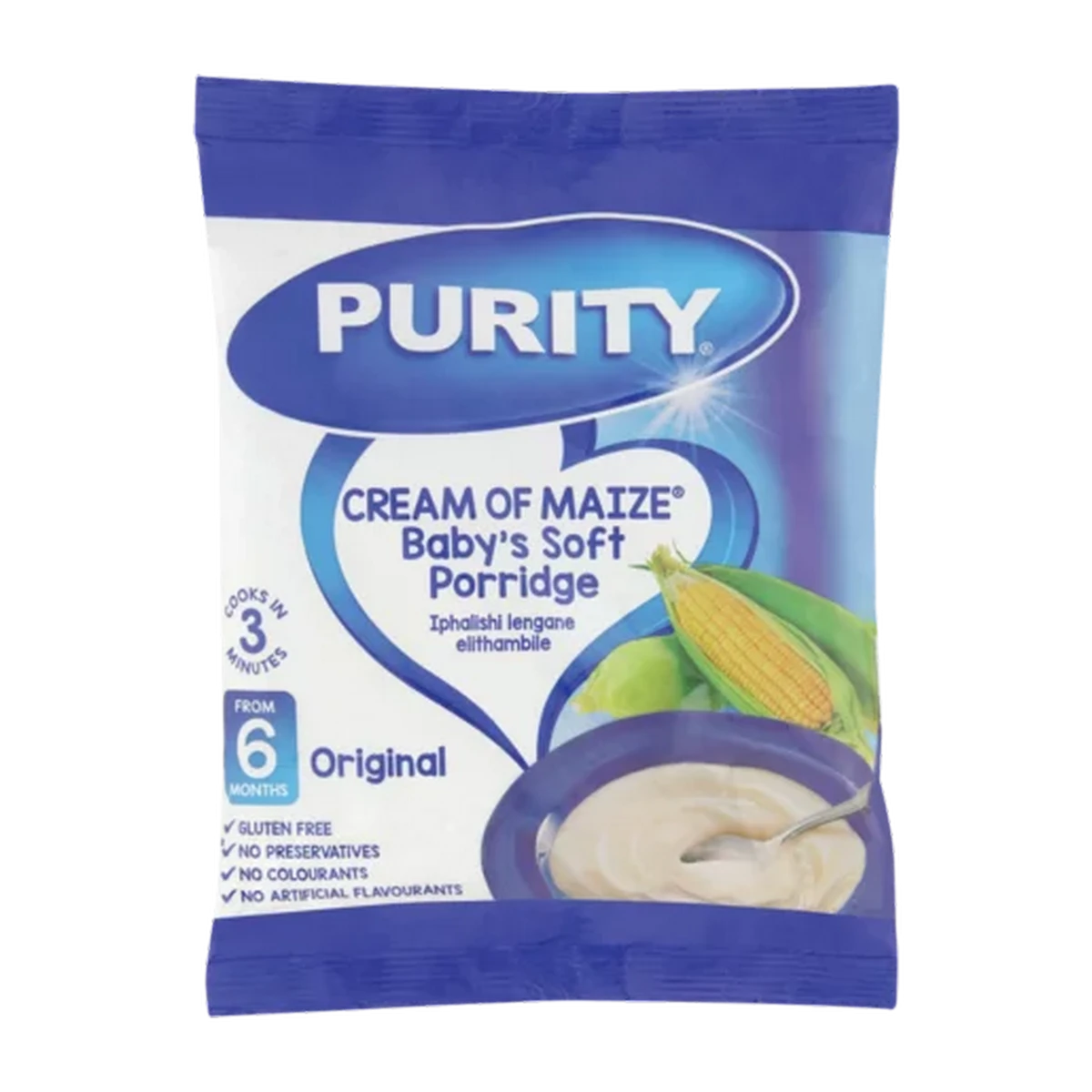 Checkers Sixty60 | PURITY From 6 Months Original Cream of Maize Baby's ...