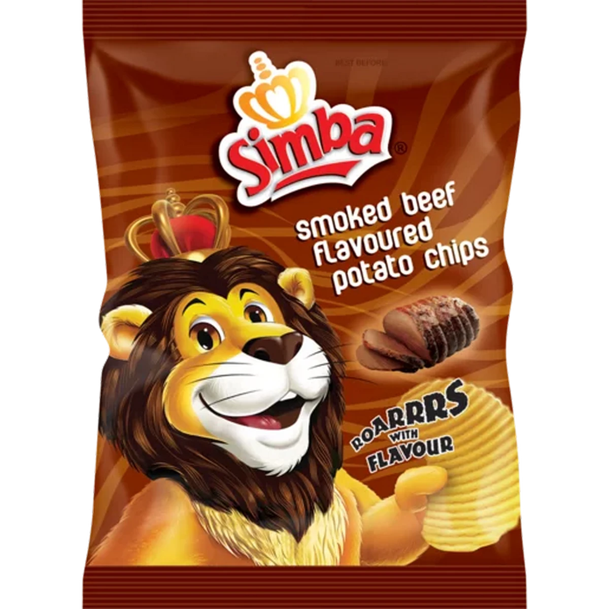 Checkers Sixty60 | Simba Smoked Beef Flavoured Potato Chips 120g
